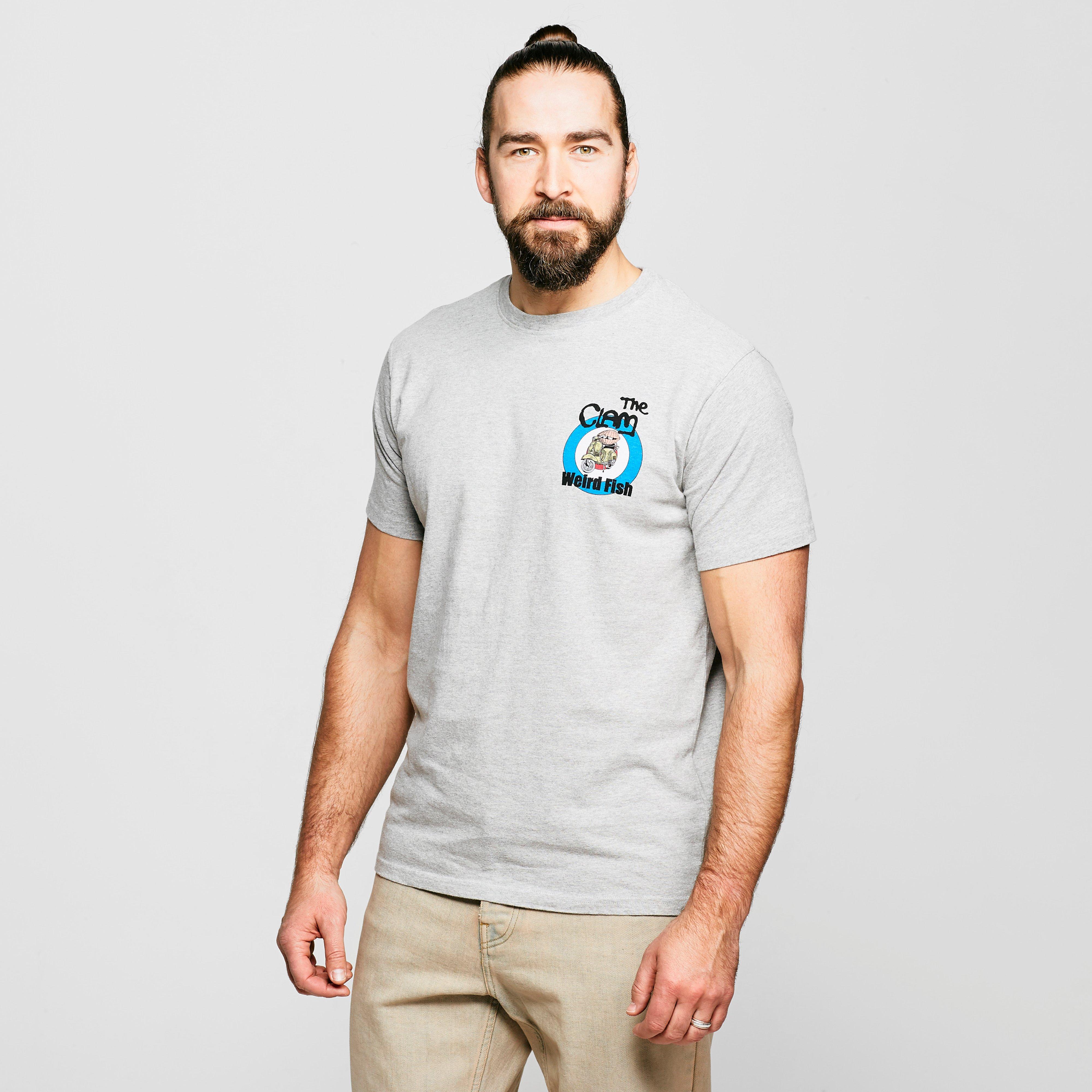 Men's The Clam Artist T-Shirt, Grey