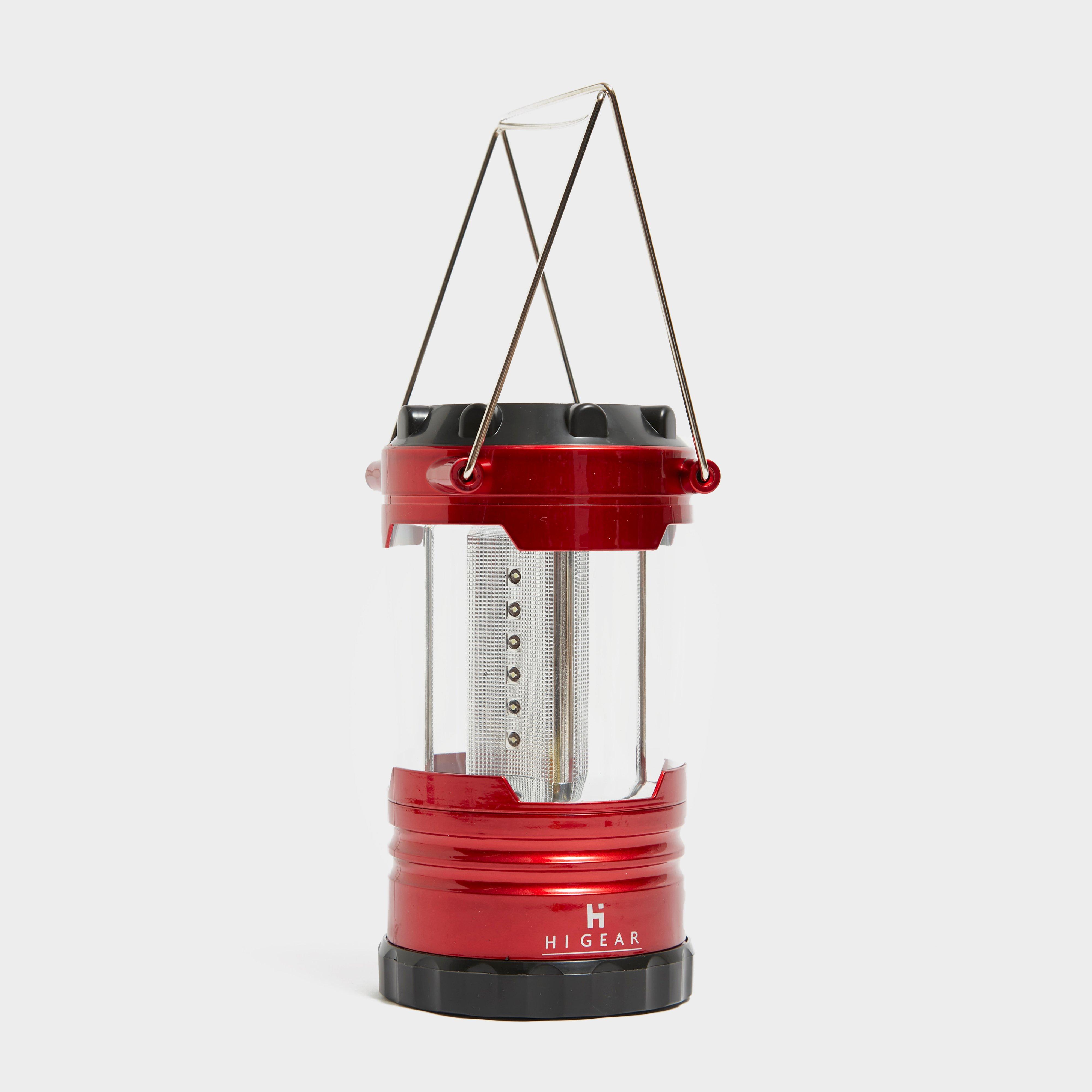 18 Led Camping Lantern - Red, Red