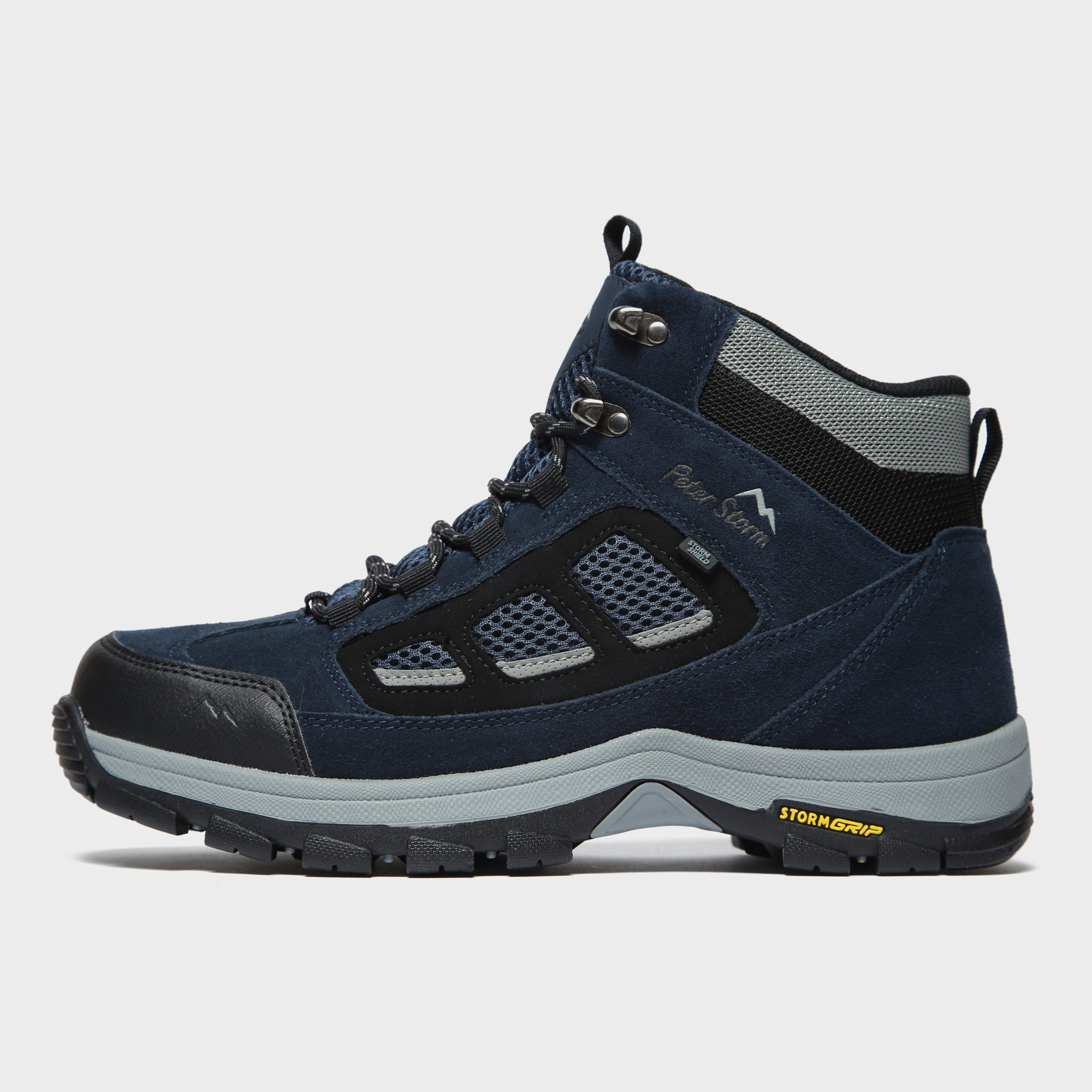 Men's Camborne Mid Walking Boots - Navy, Navy