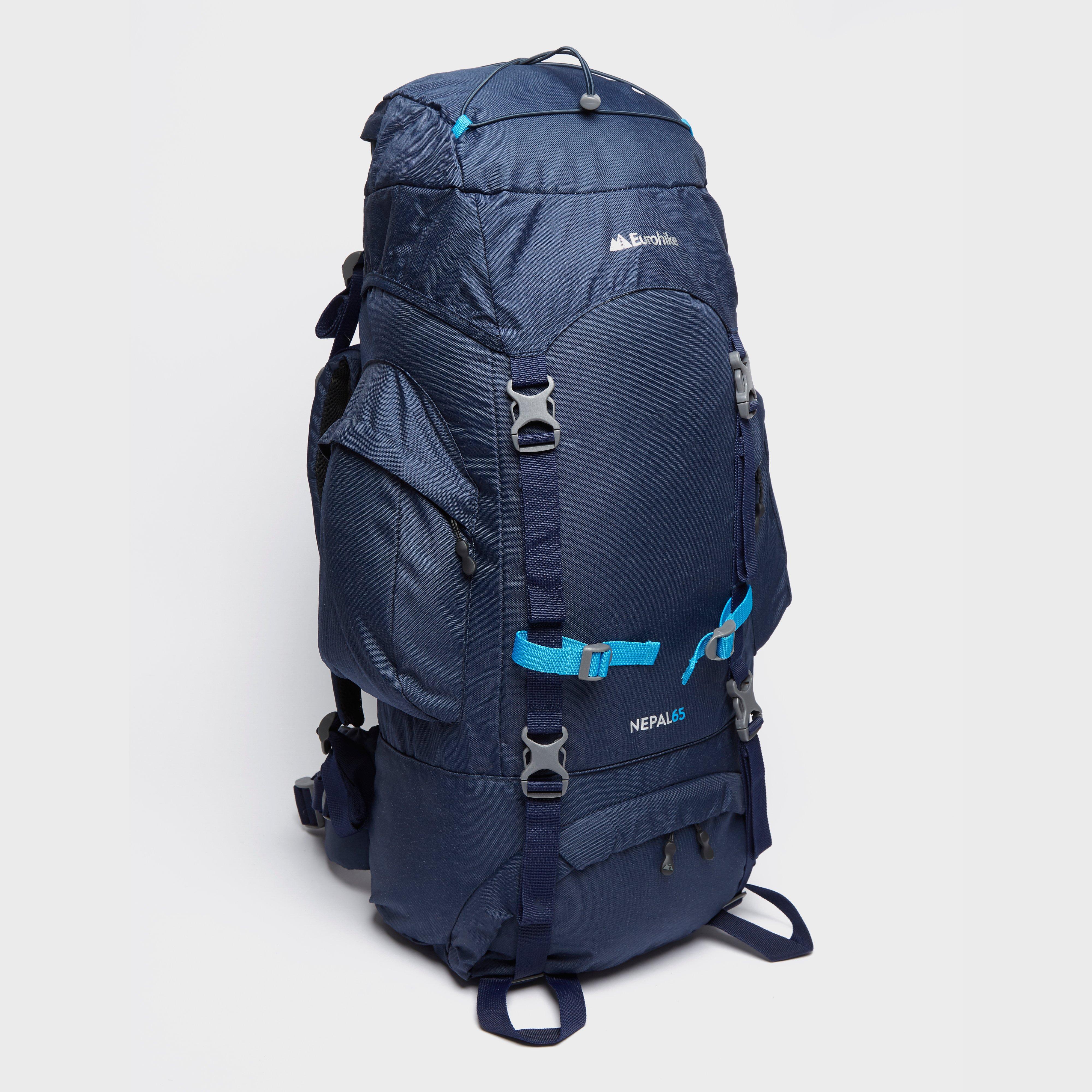 Eurohike Nepal 65 Rucksack - Blue, Blue