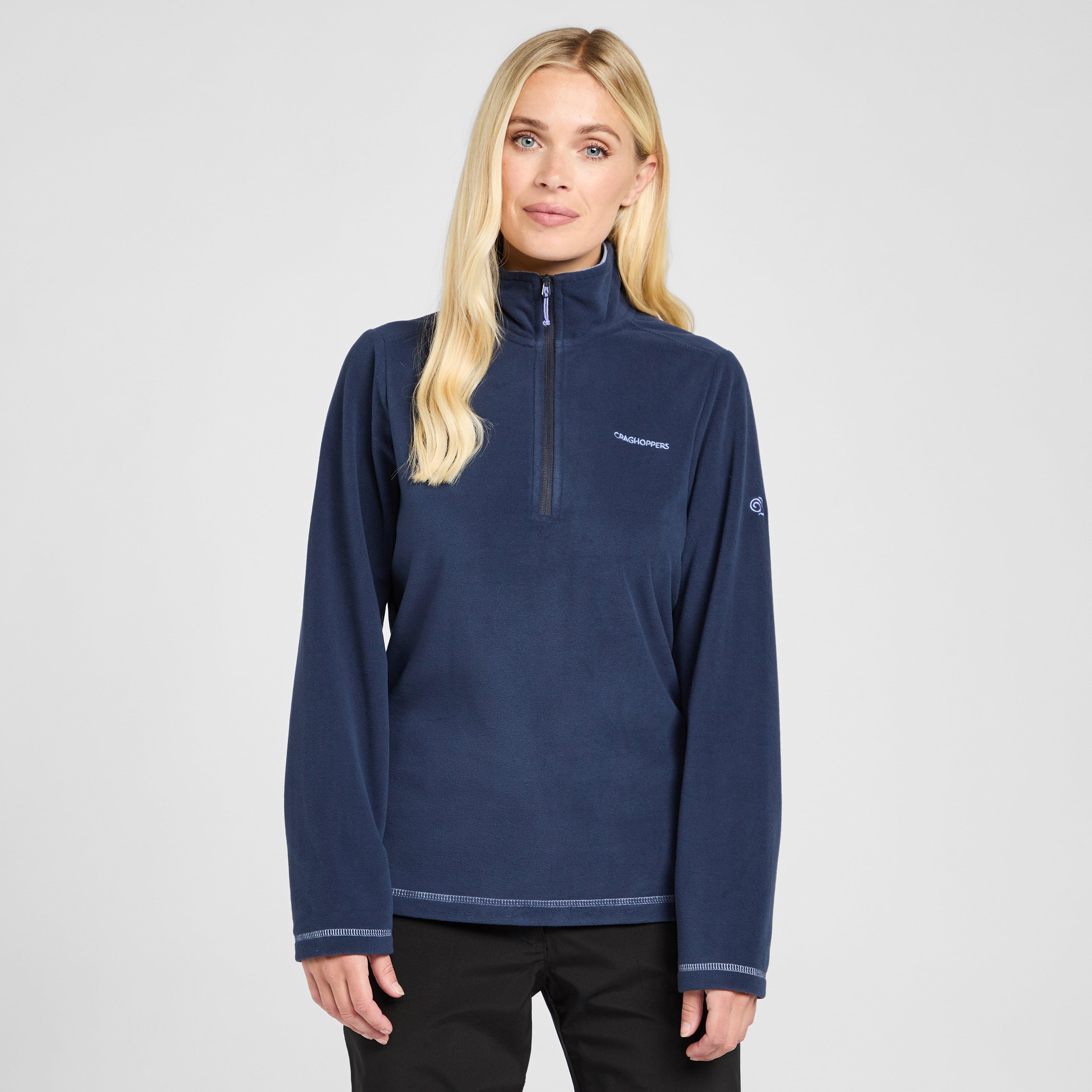 Women's Petra Half Zip Fleece - Blue, Blue