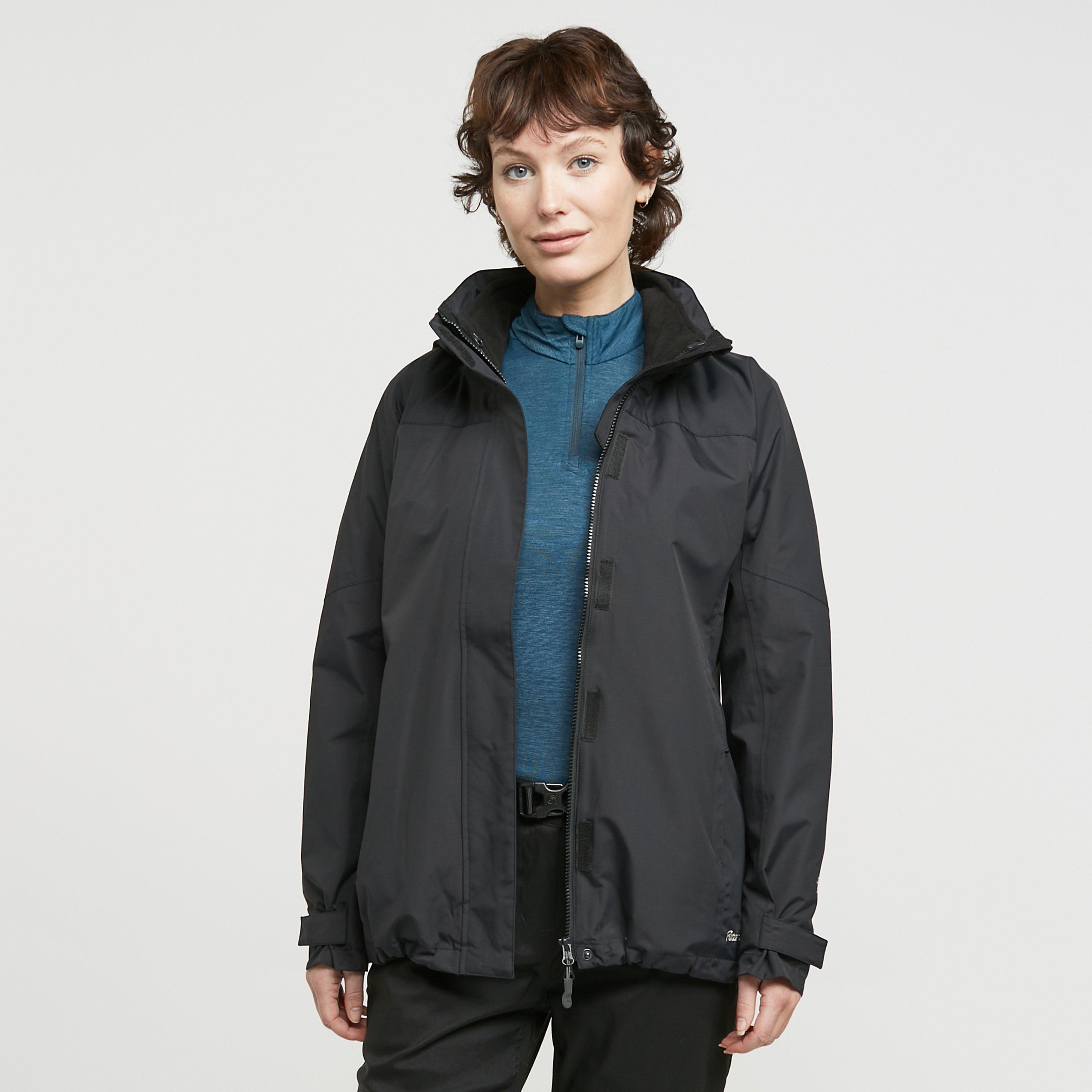 Women's Lakeside 3 In 1 Jacket - Black, Black