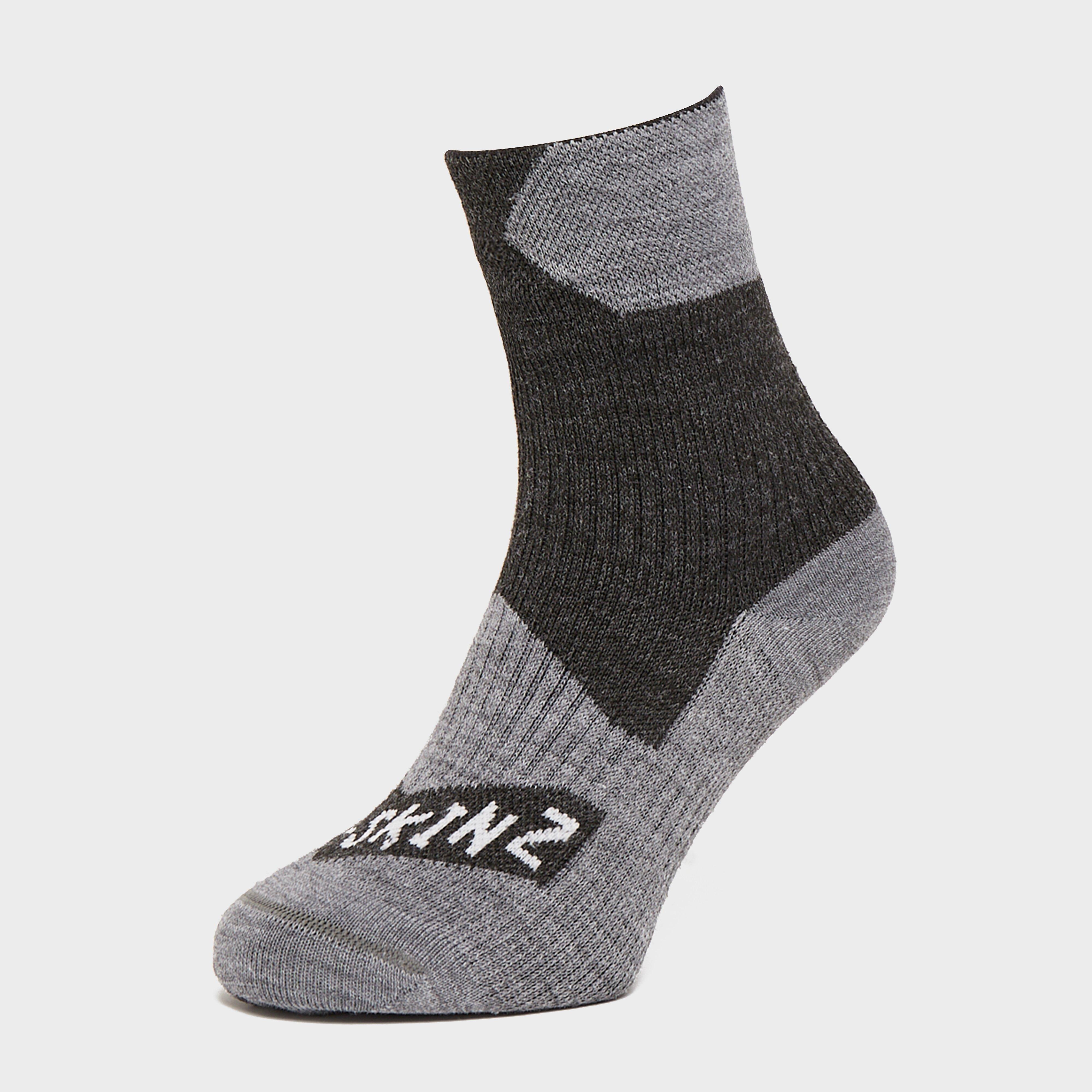 Waterproof All Weather Ankle Sock, Black