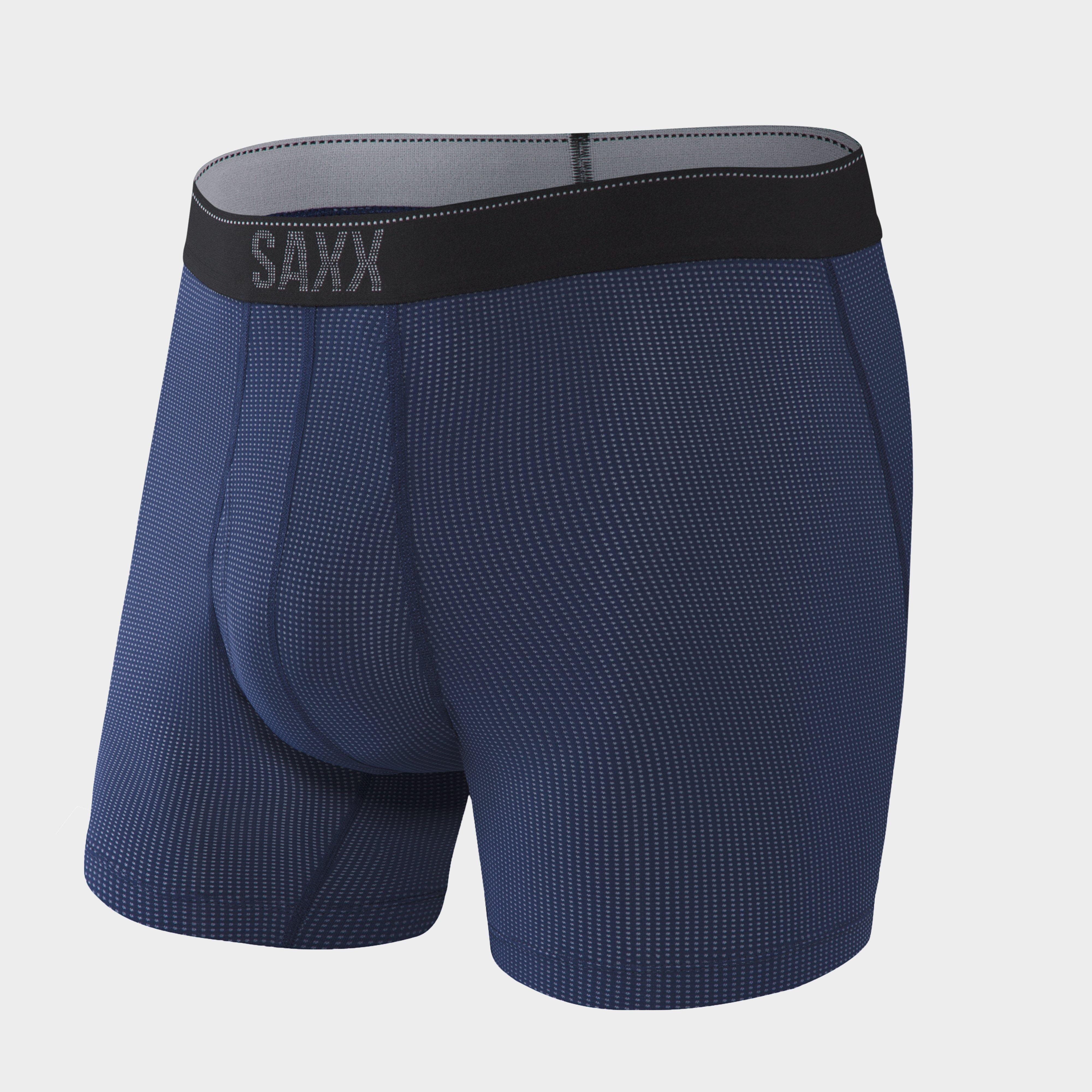 Saxx Men's Quest Boxer Brief, Blue