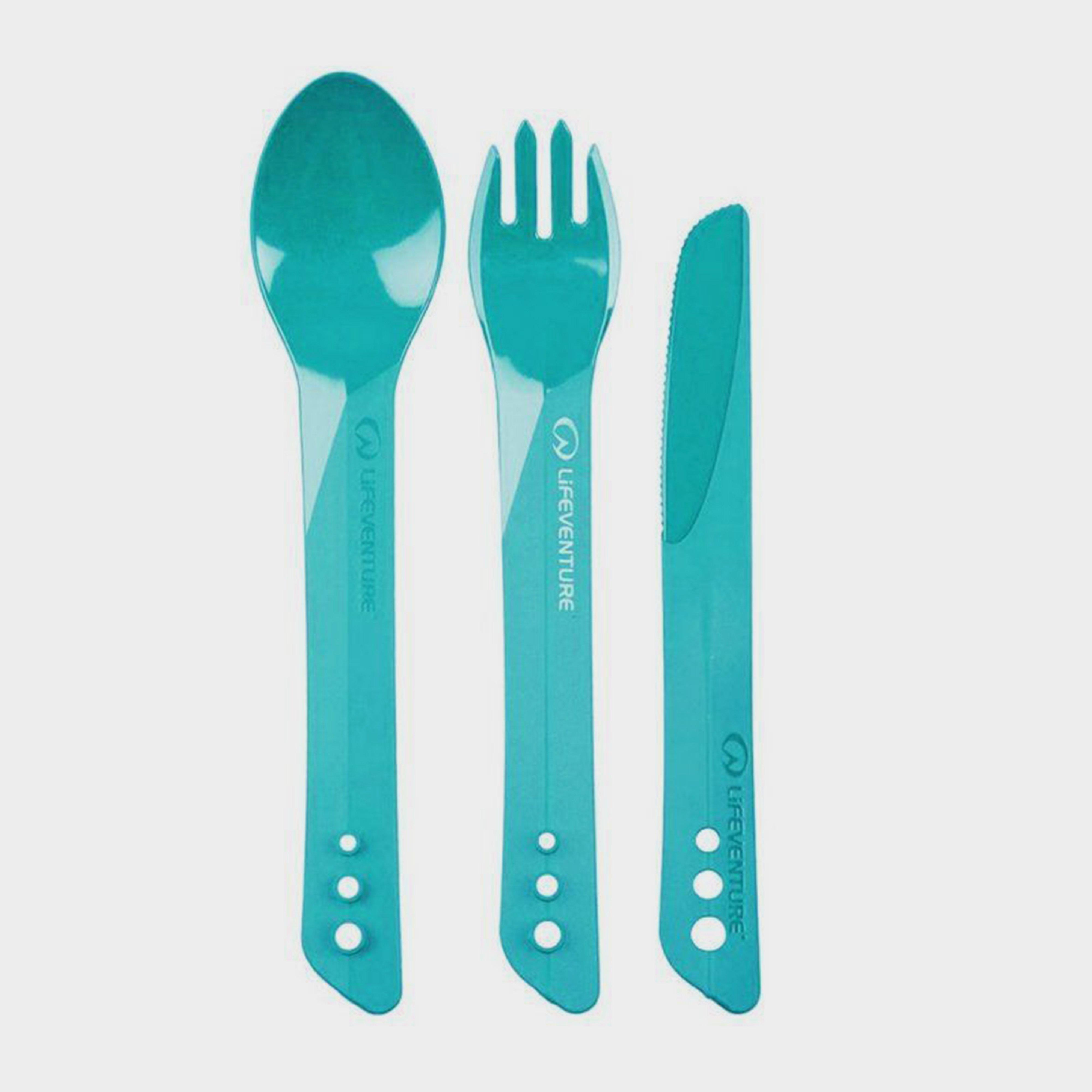 Click to view product details and reviews for Ellipse Cutlery Set Blue.