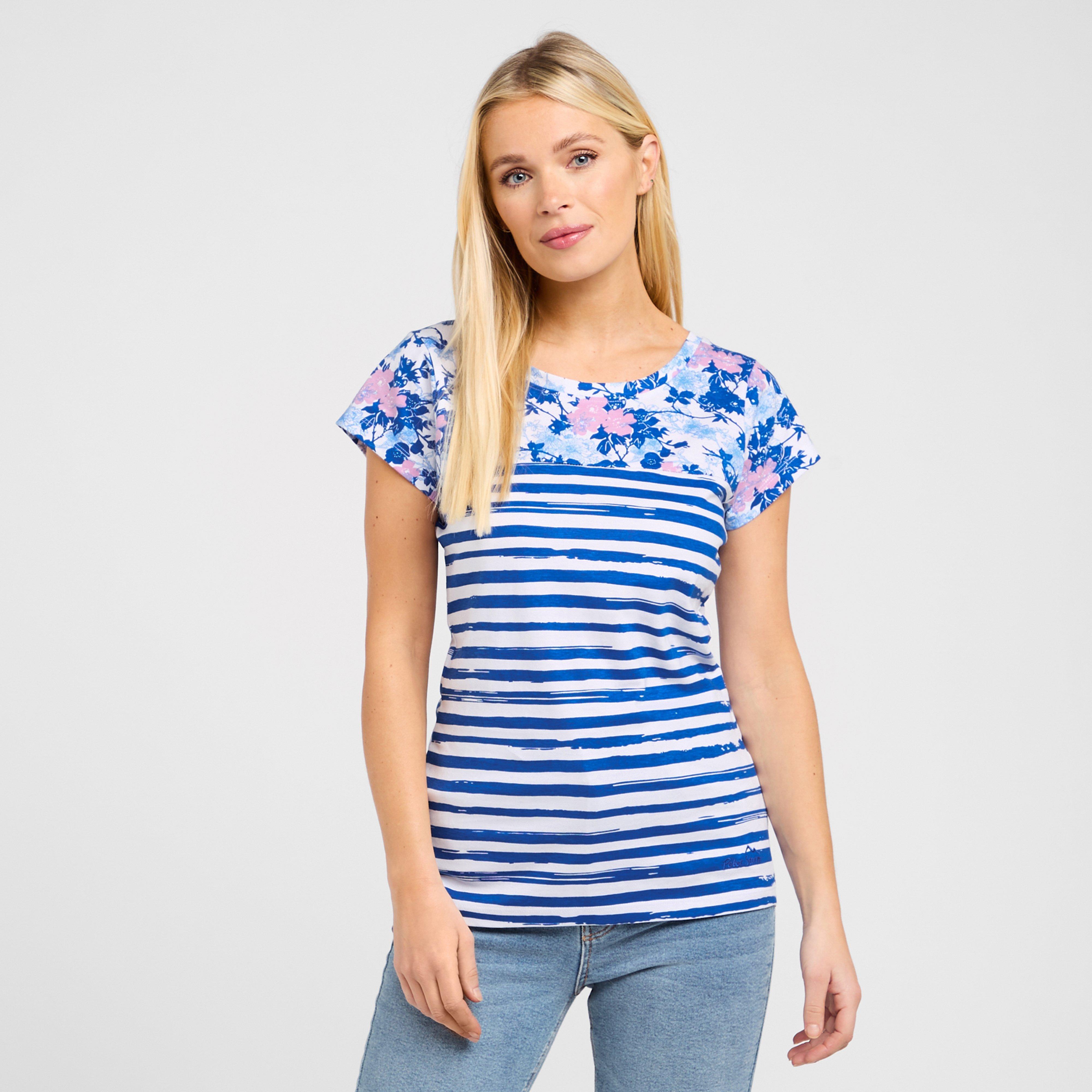 Click to view product details and reviews for Womens Patsy Short Sleeved Tee Blue.