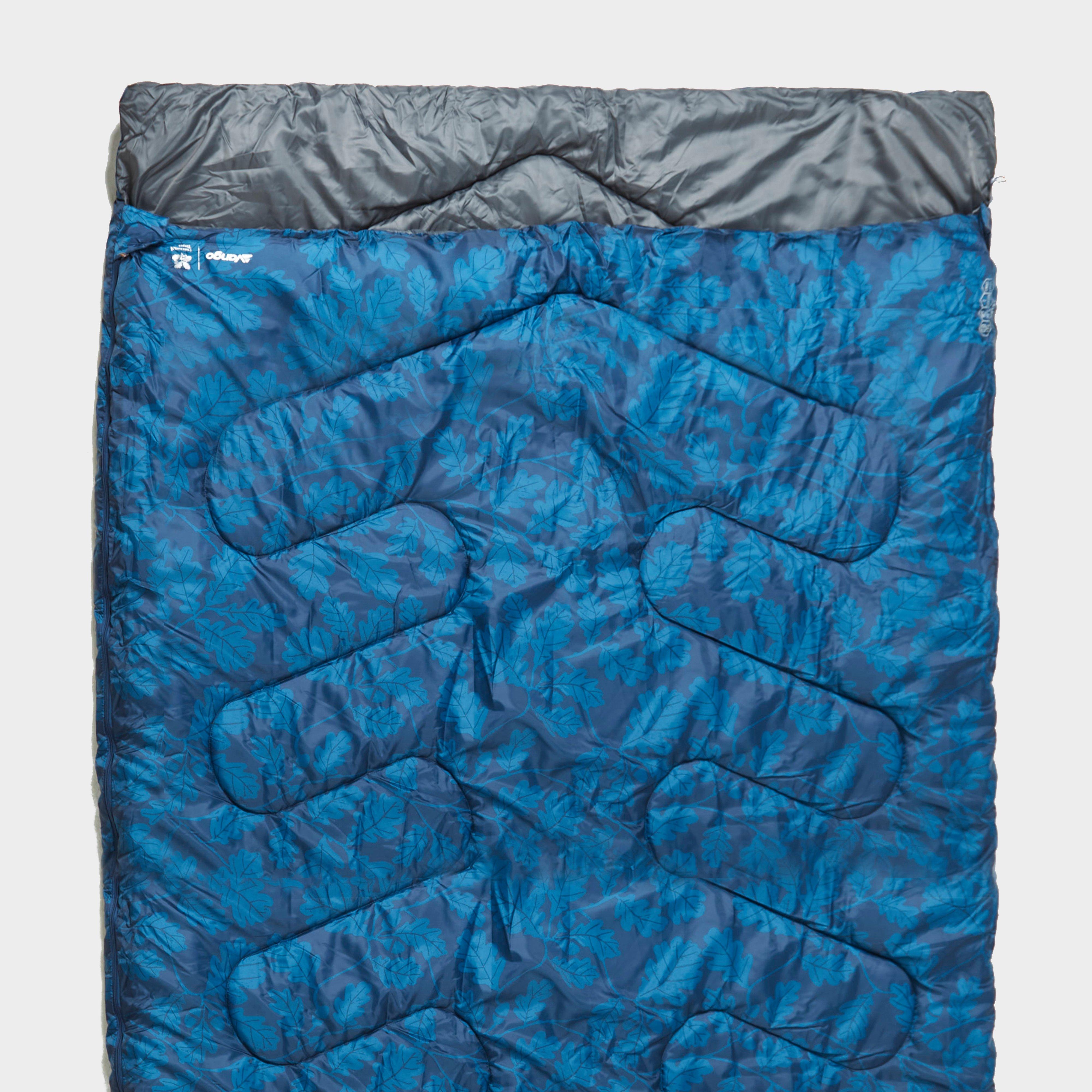 Vango Gwent Double Sleeping Bag - Blue, BLUE