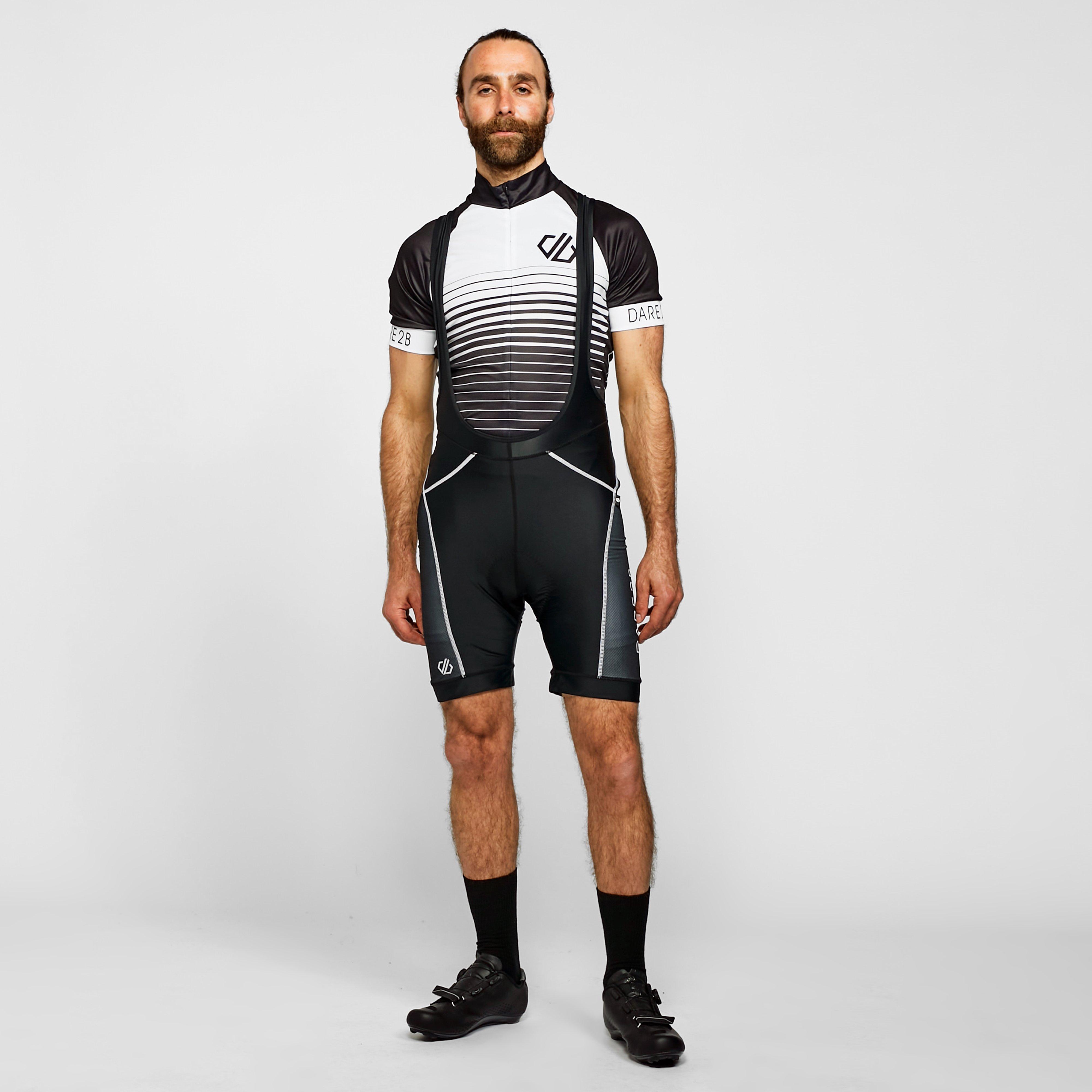 Men's Ecliptic Gel Bibbed Short - Black, Black
