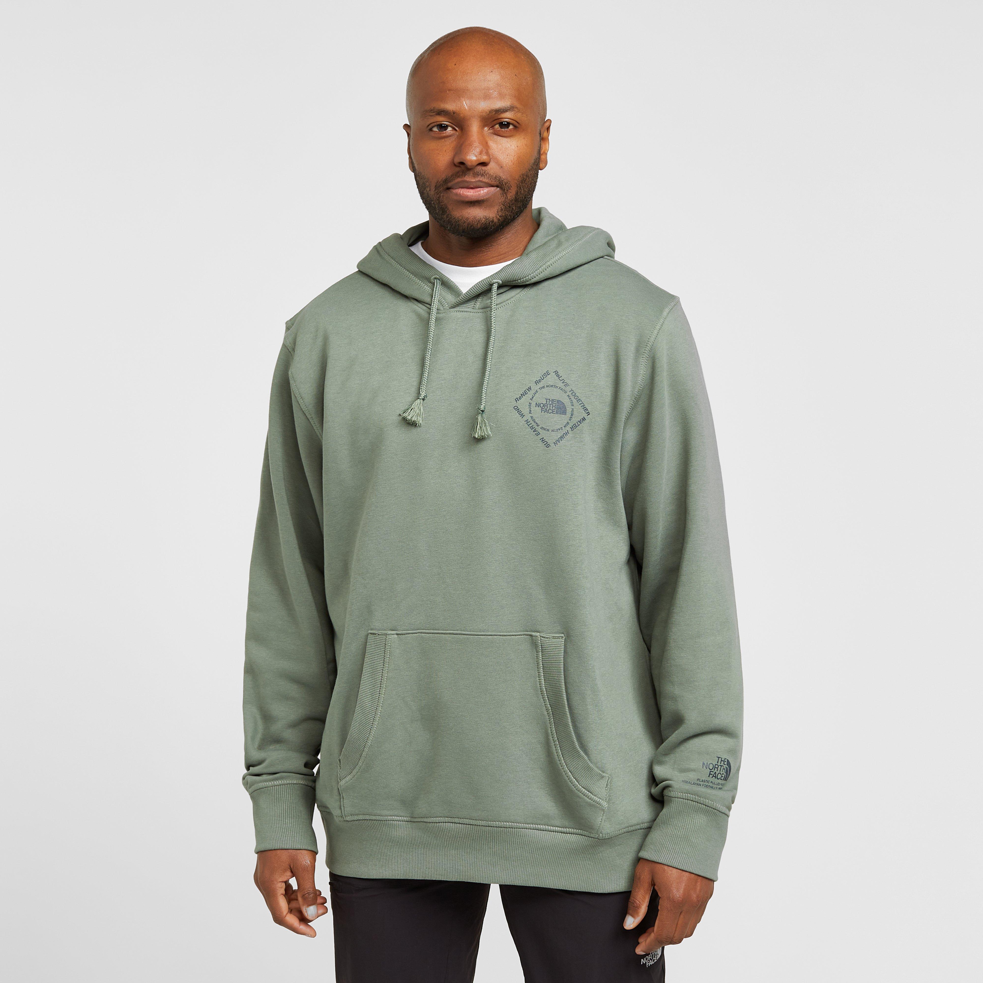 Mens Himalayan Bottle Hoodie Green, Green
