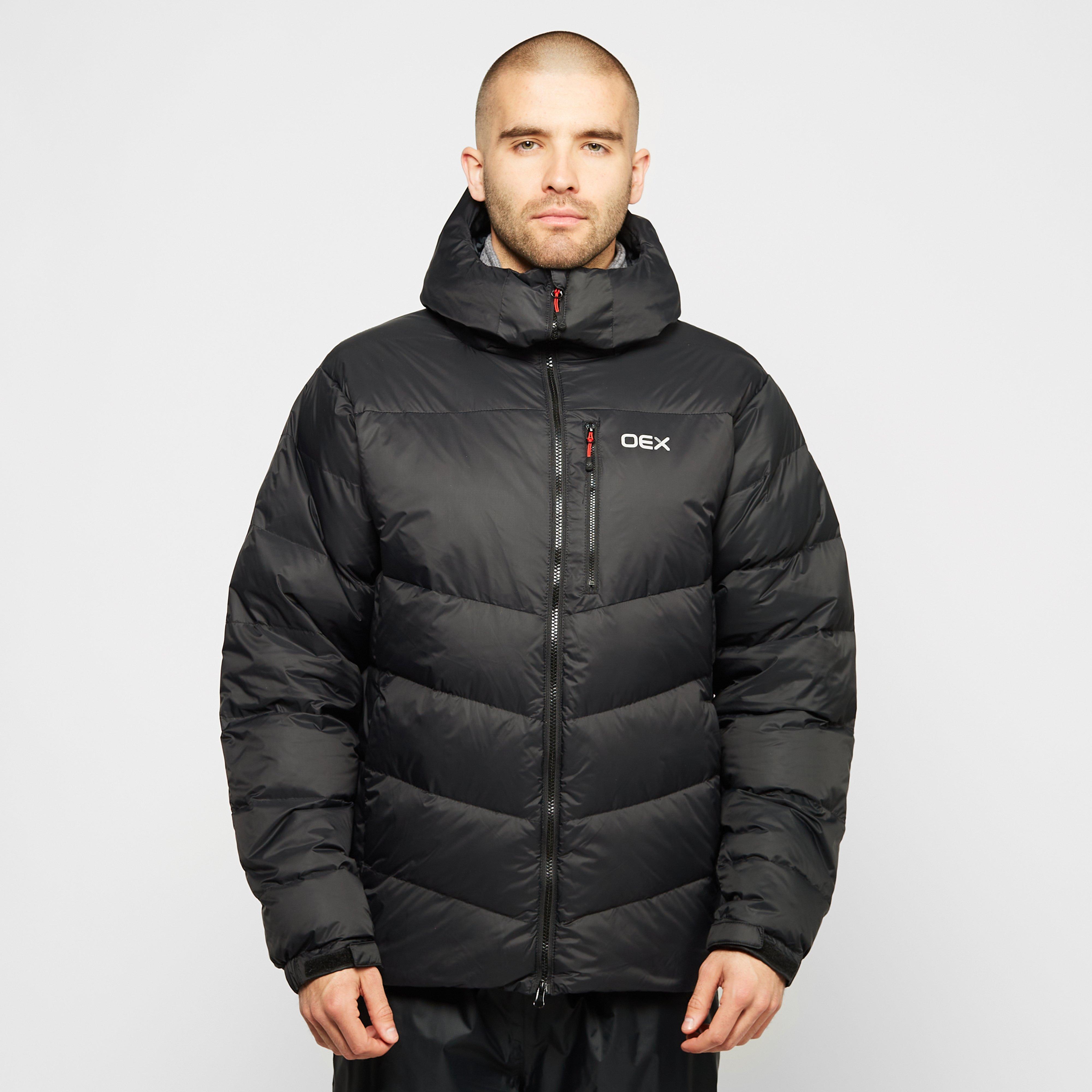 Oex Men's Resilience Down Jacket - Black, Black