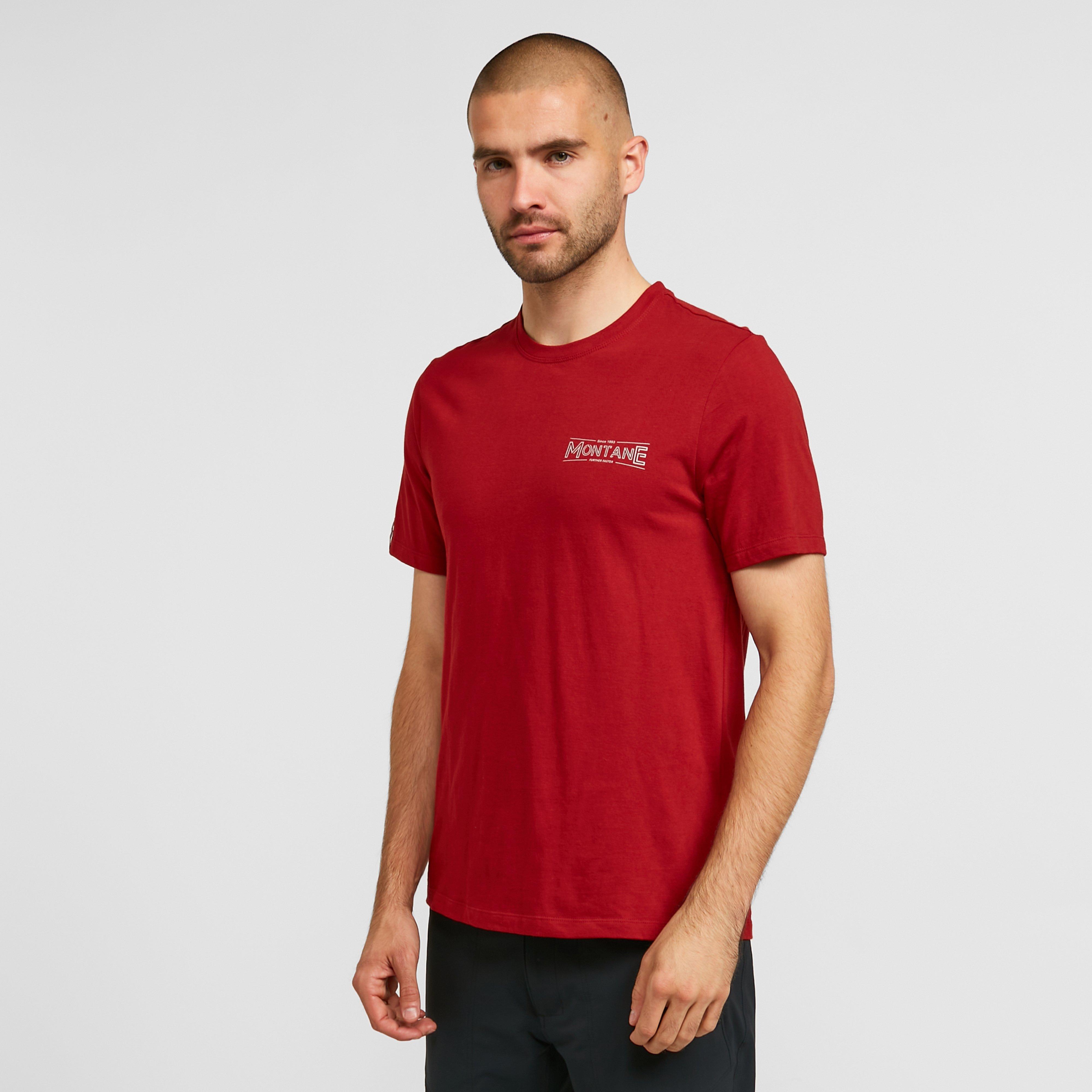 Montane Men's Trace T-Shirt - Red, Red