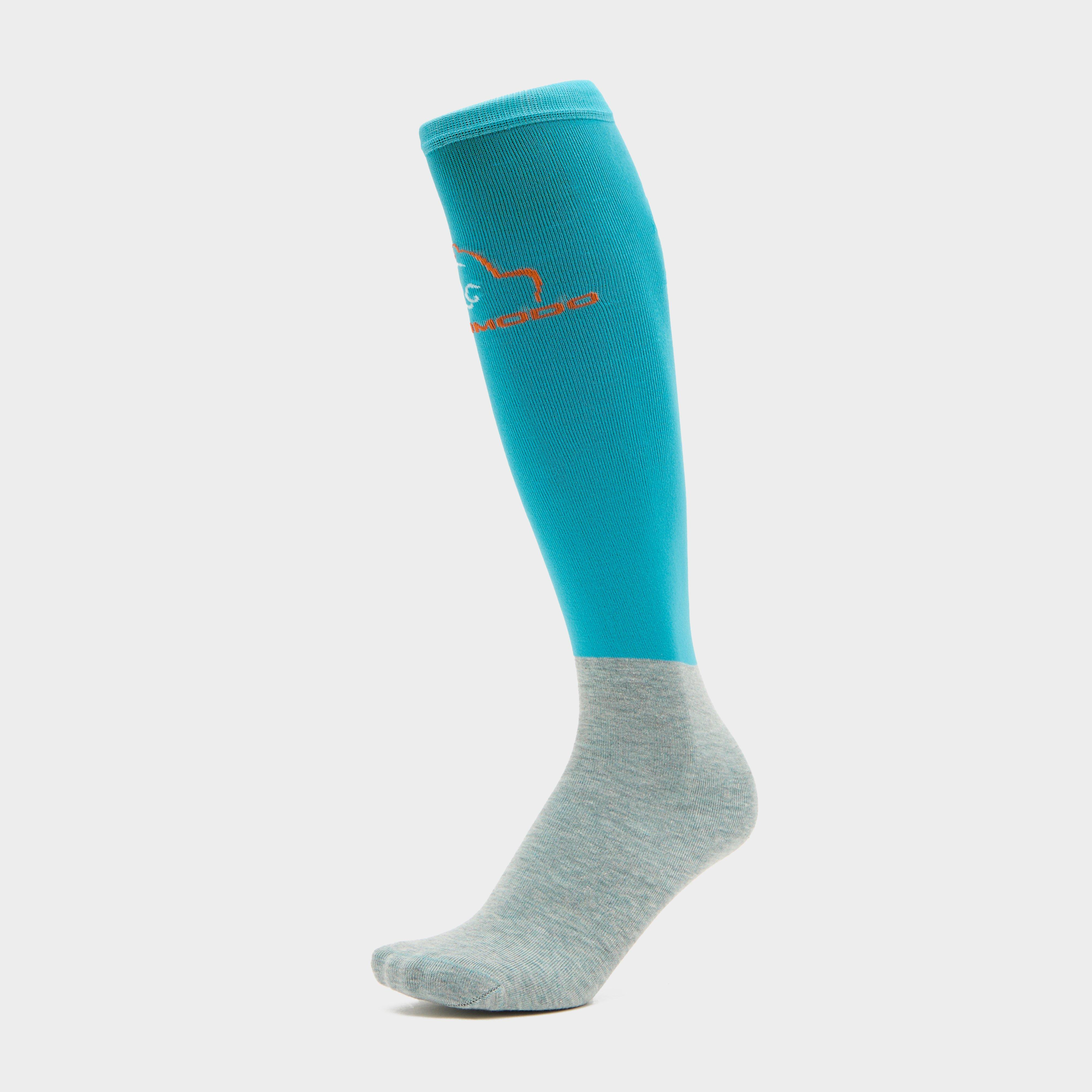 Unisex Silicone Grip Socks, Blue