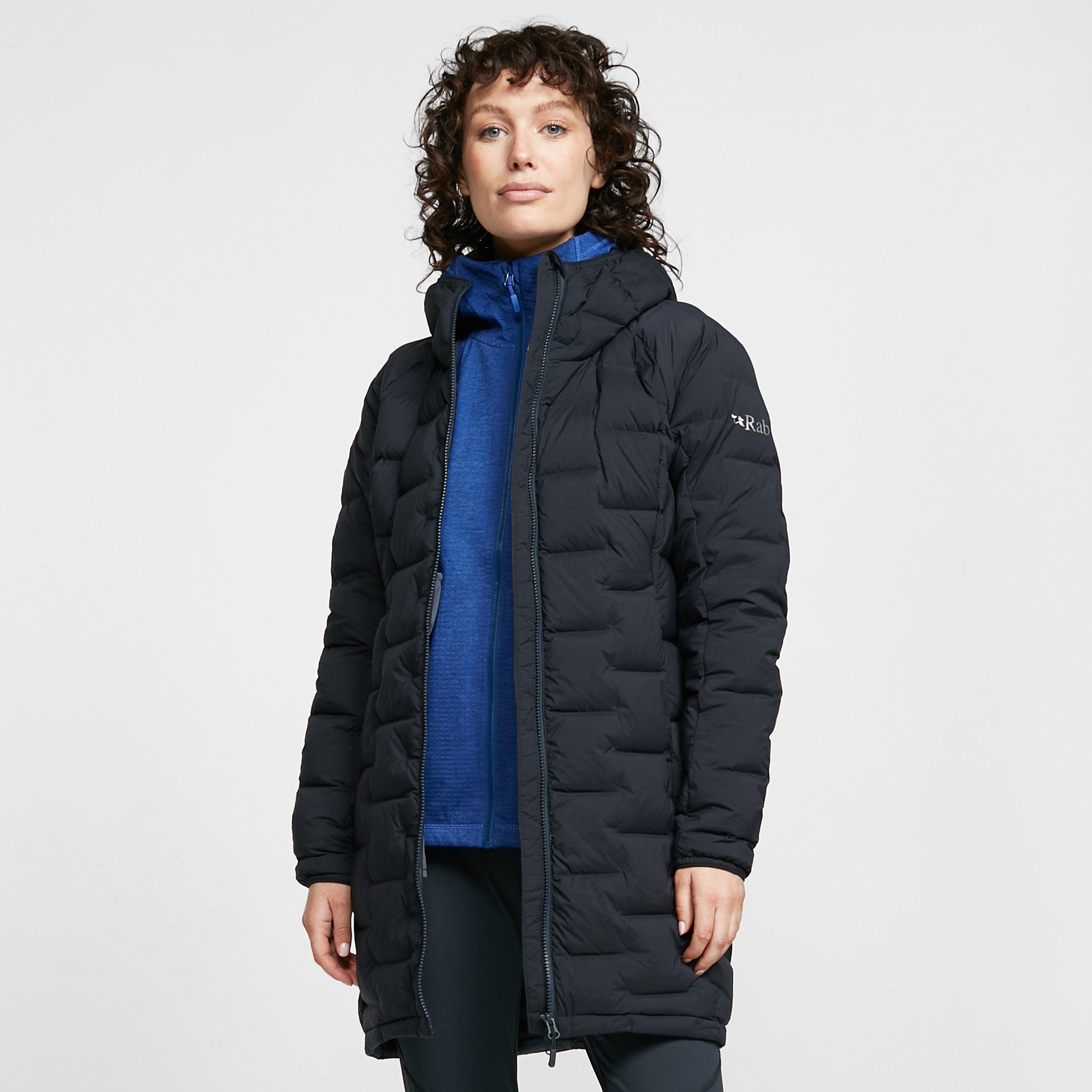 Rab Women's Cubit Stretch Down Parka - Blk, BLK