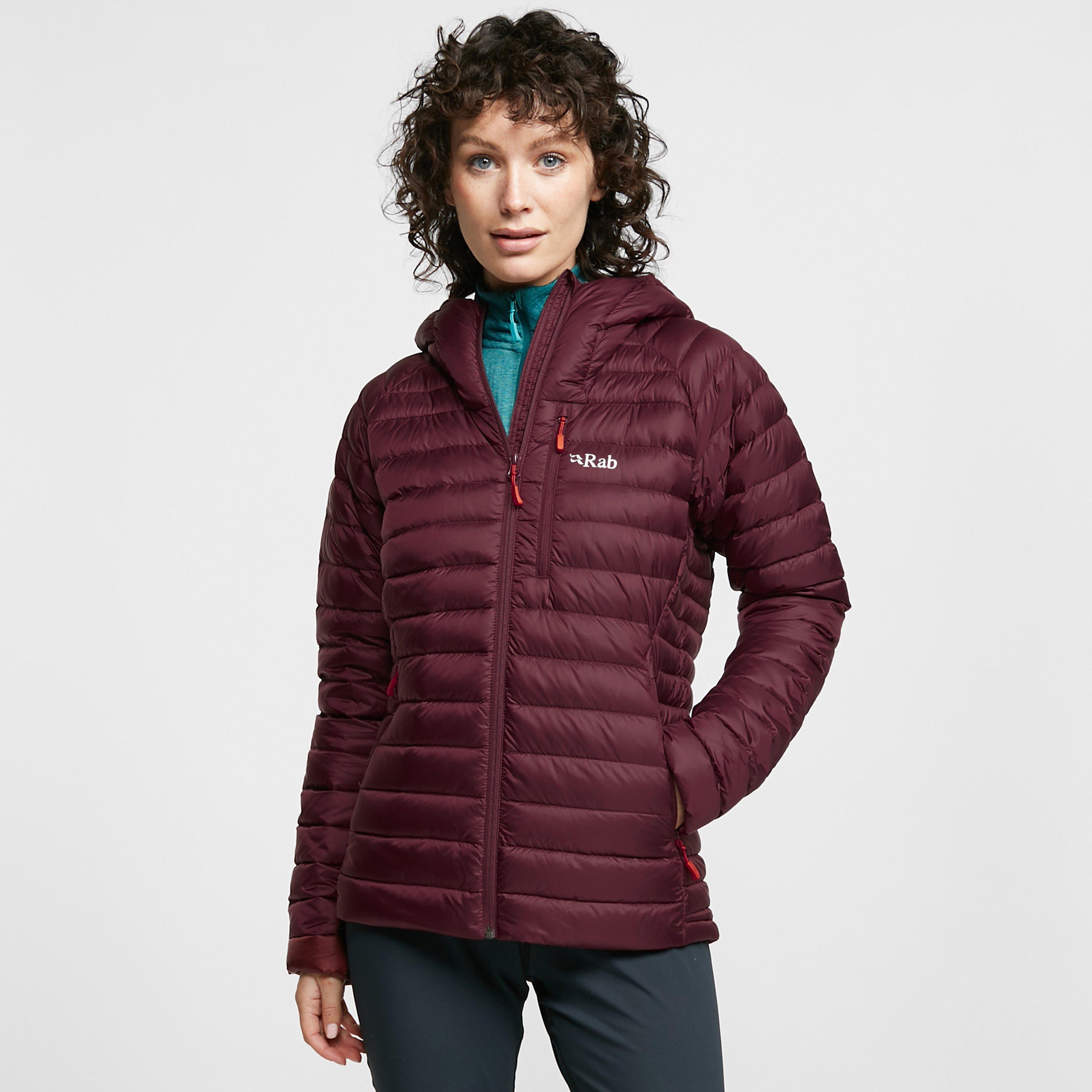 Rab Women's Microlight Alpinedown Jacket - Grey, GREY