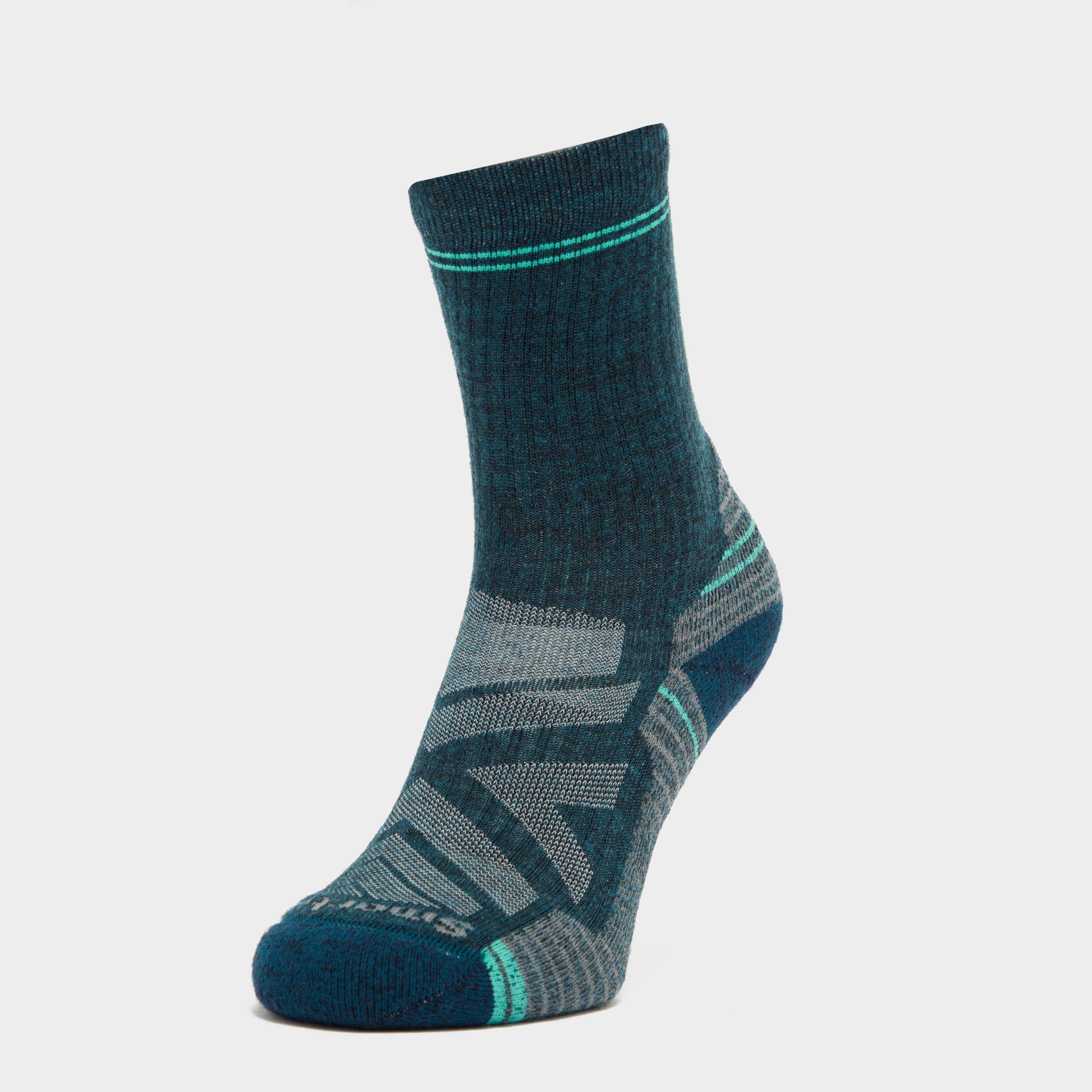 Women's Hike Light Cushion Crew Socks, Blue