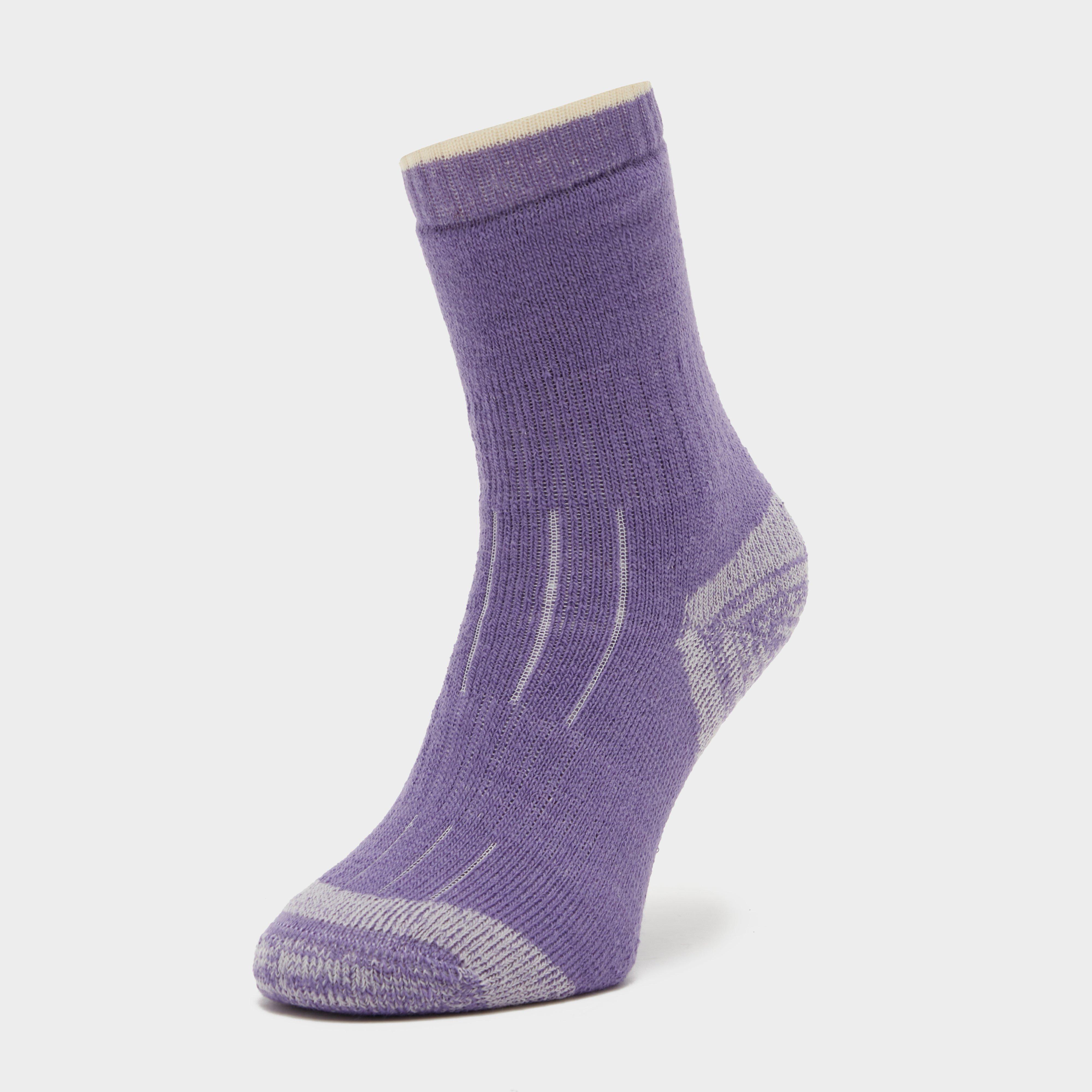 Peter Storm Essentials Women's Merino Explorer Socks - Purple, Purple