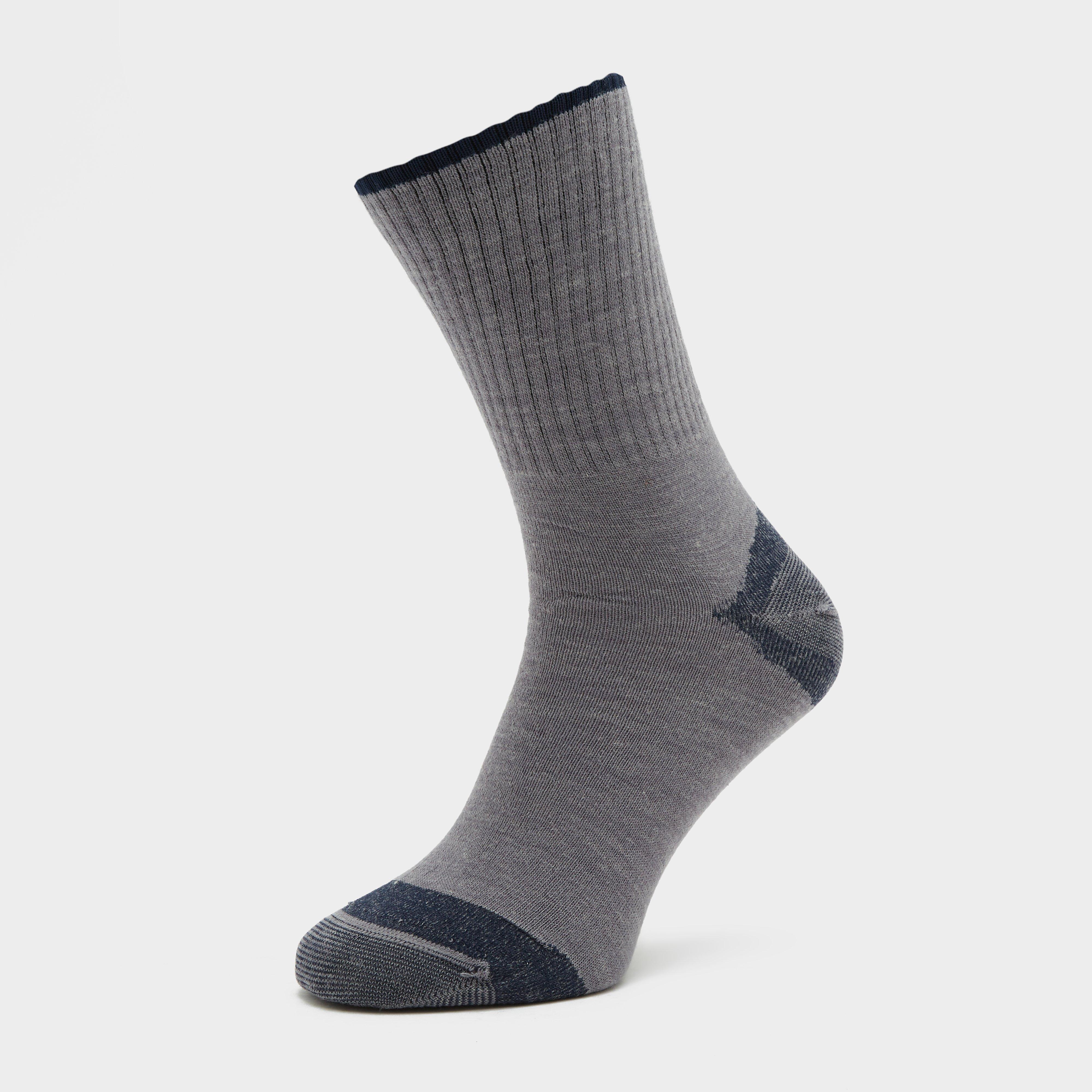 Essentials Women's Double Layer Socks, Grey