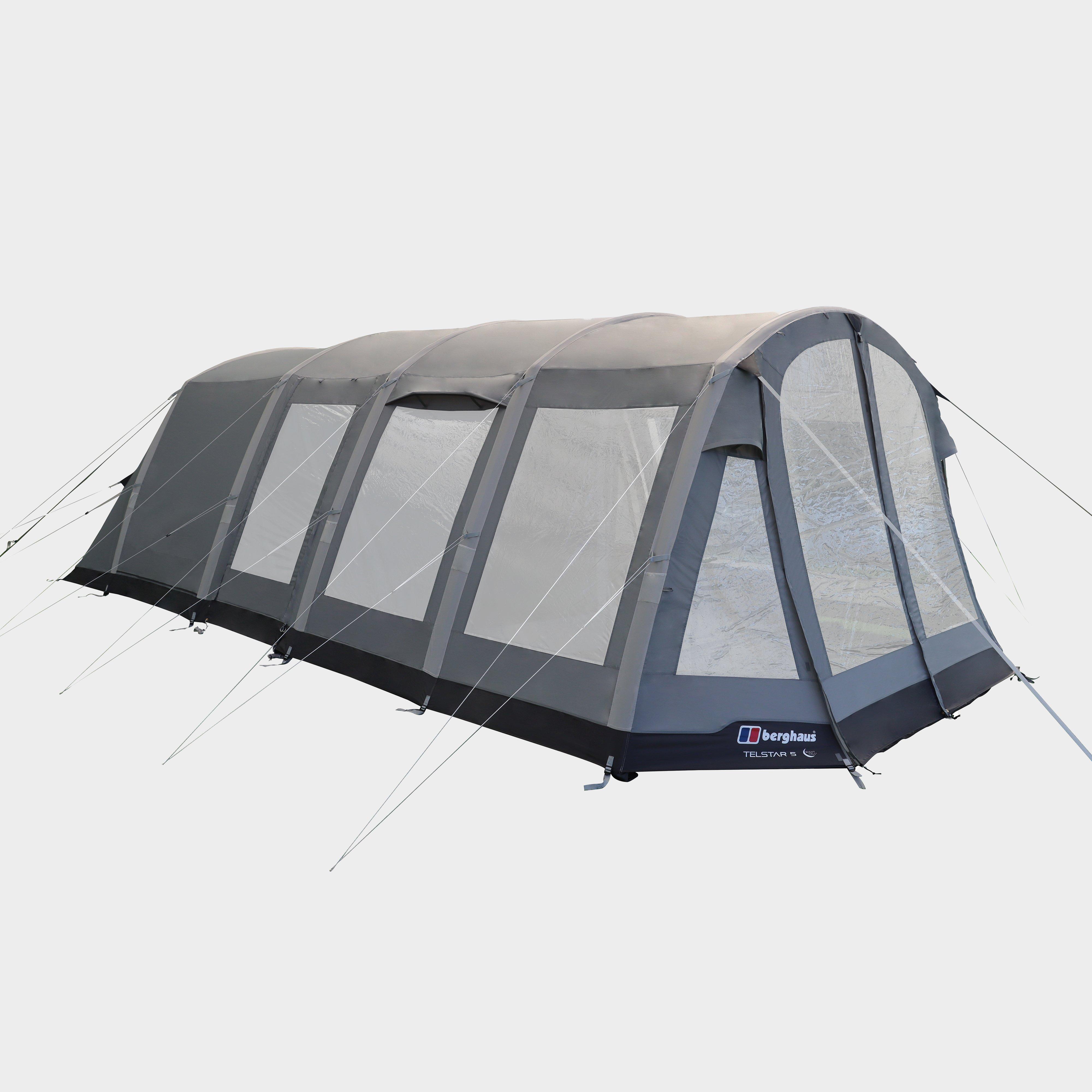 Berghaus Telstar 5 Nightfall Air Tent - Grey, Grey