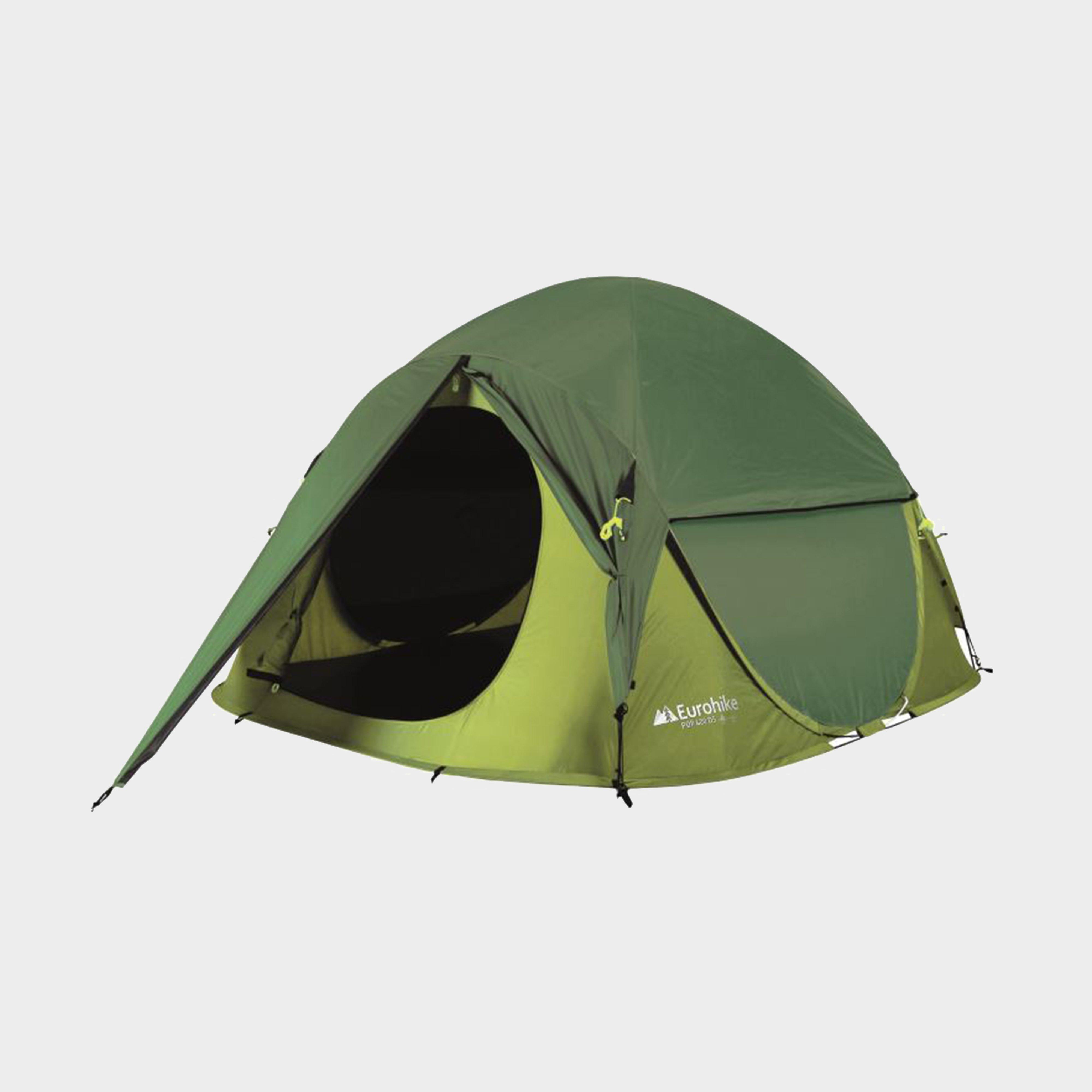 Eurohike Pop 400 Ds Tent - Green, Green