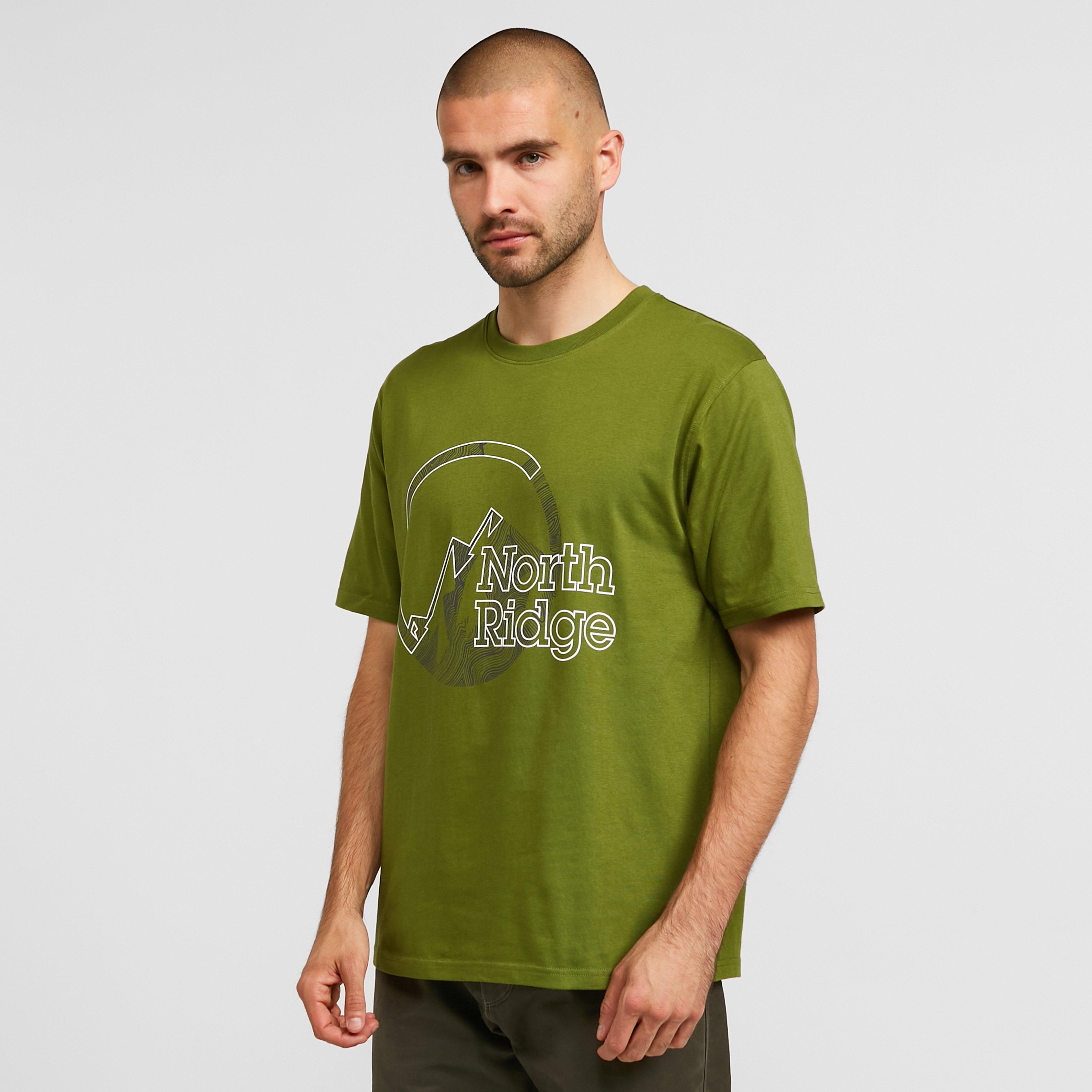 Men's Contour Logo Tee - Green, Green