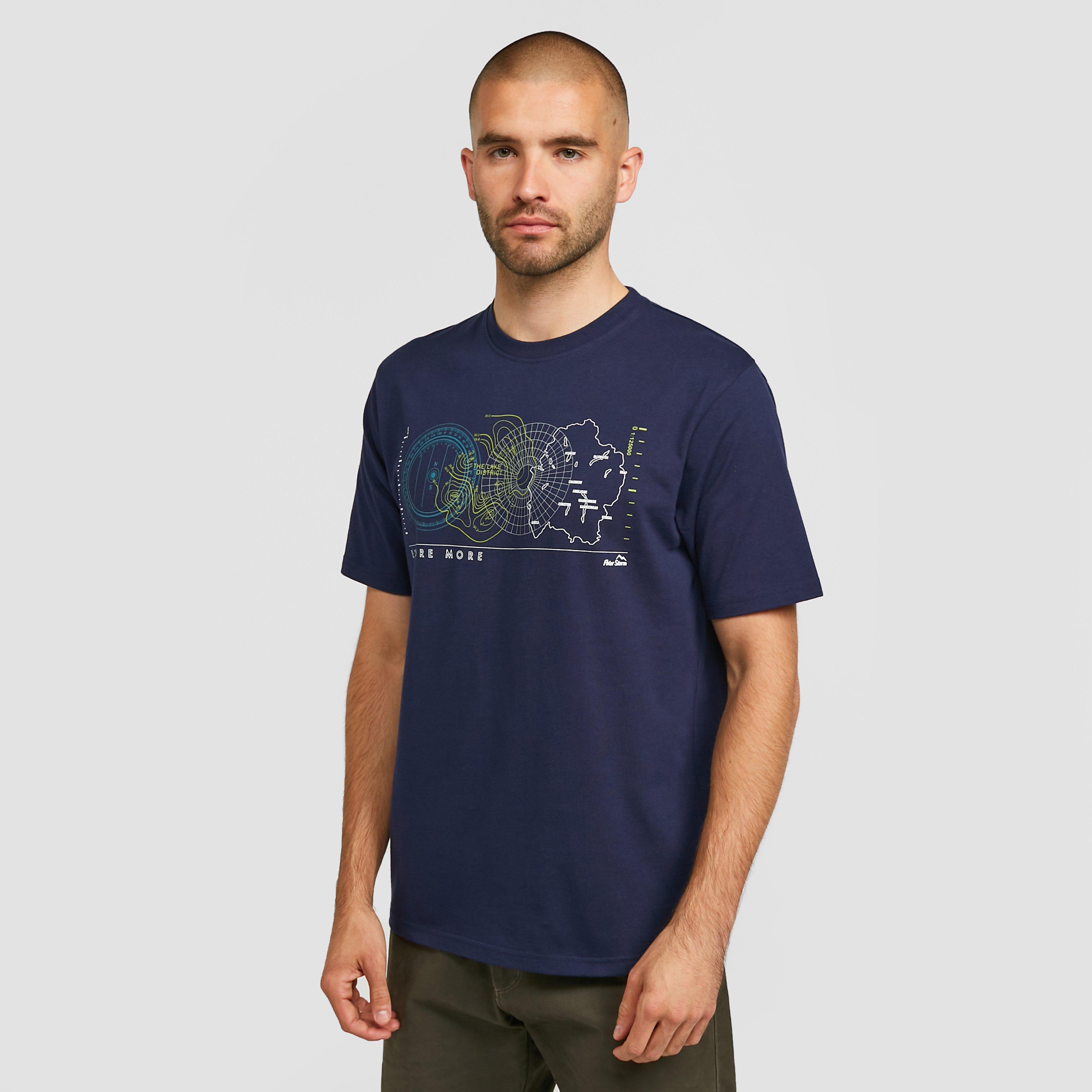 Men's Weather Contour T-Shirt, Navy