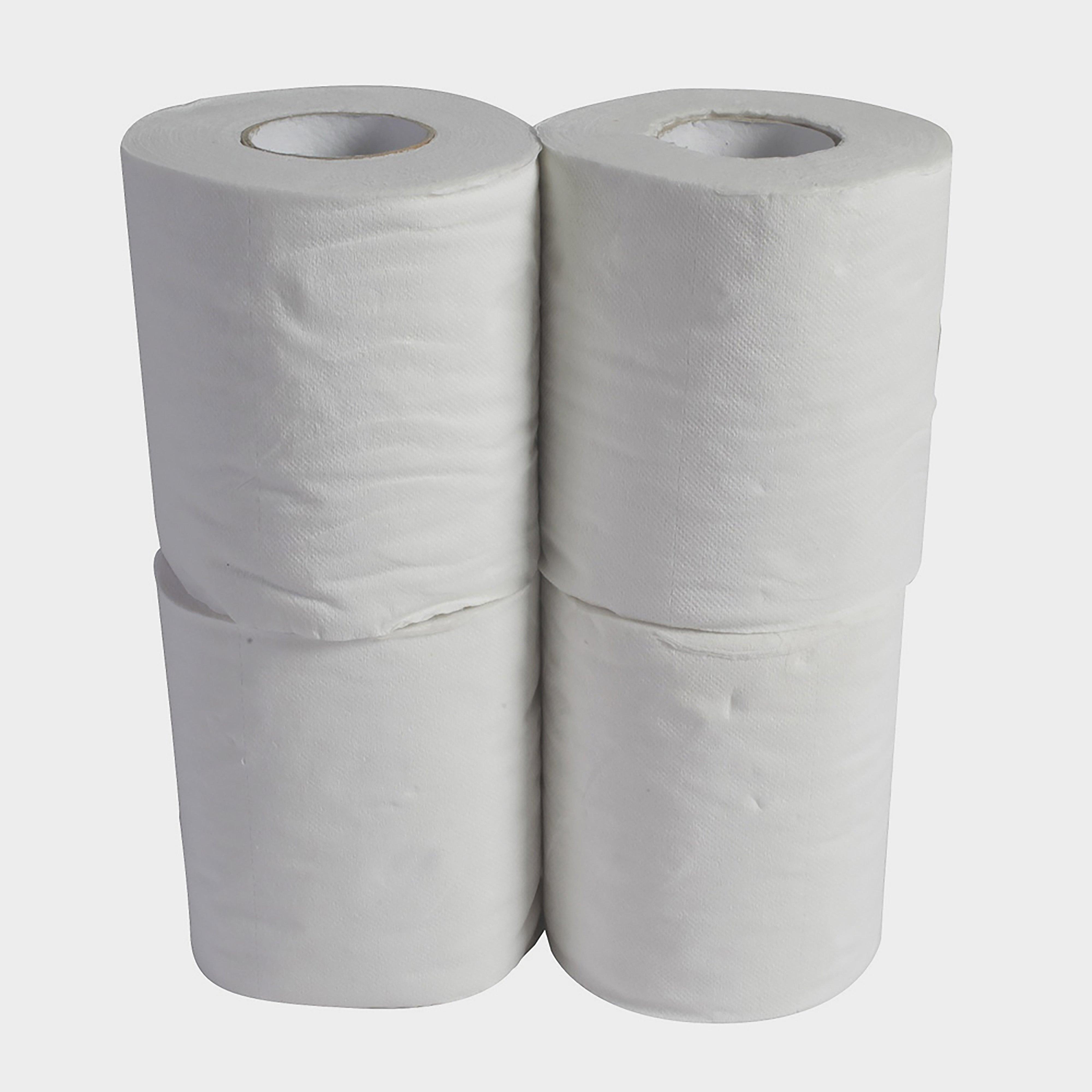 Biodegradable Toilet Roll (4 Pack), White