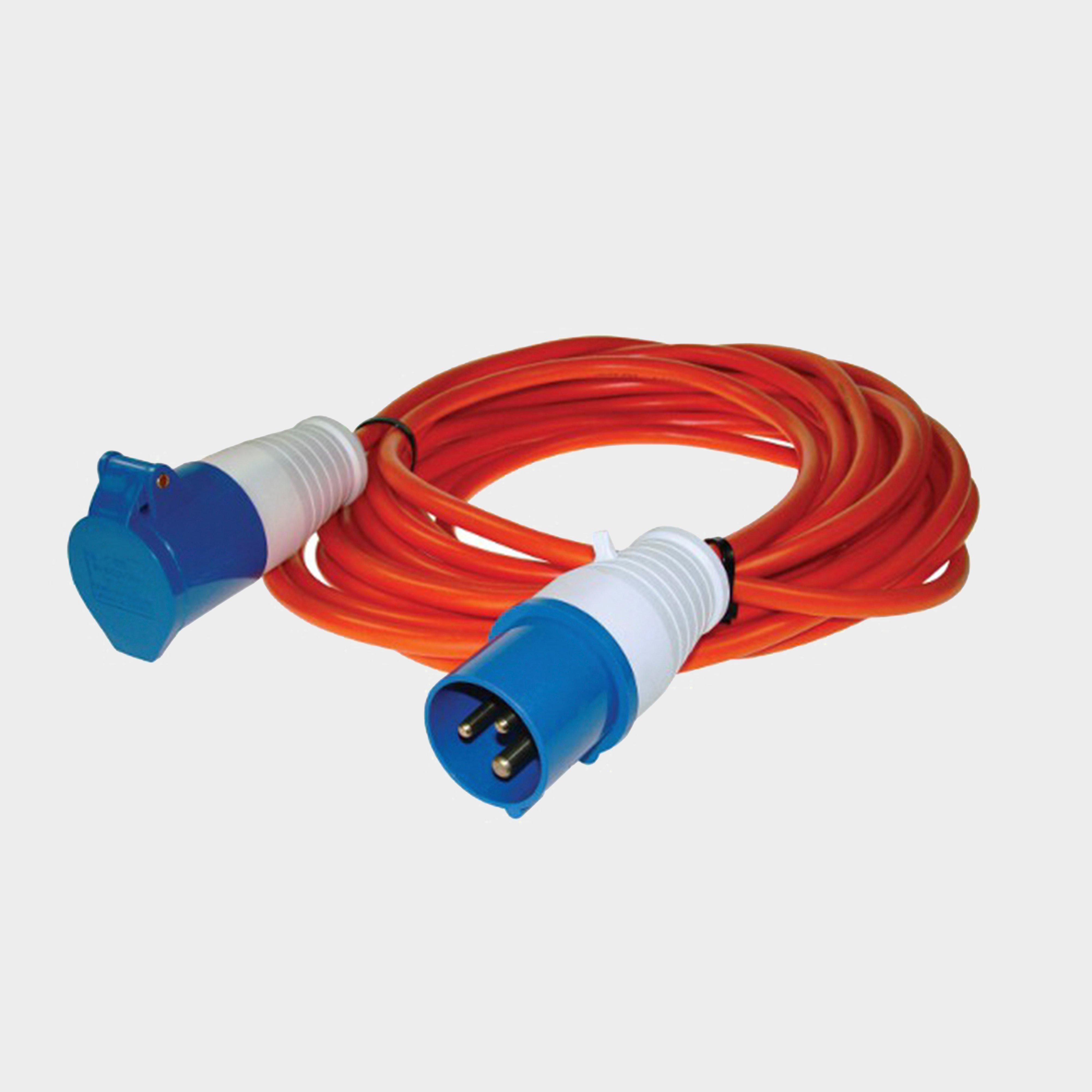 Eurohike 25M Extension Lead - Org, ORG