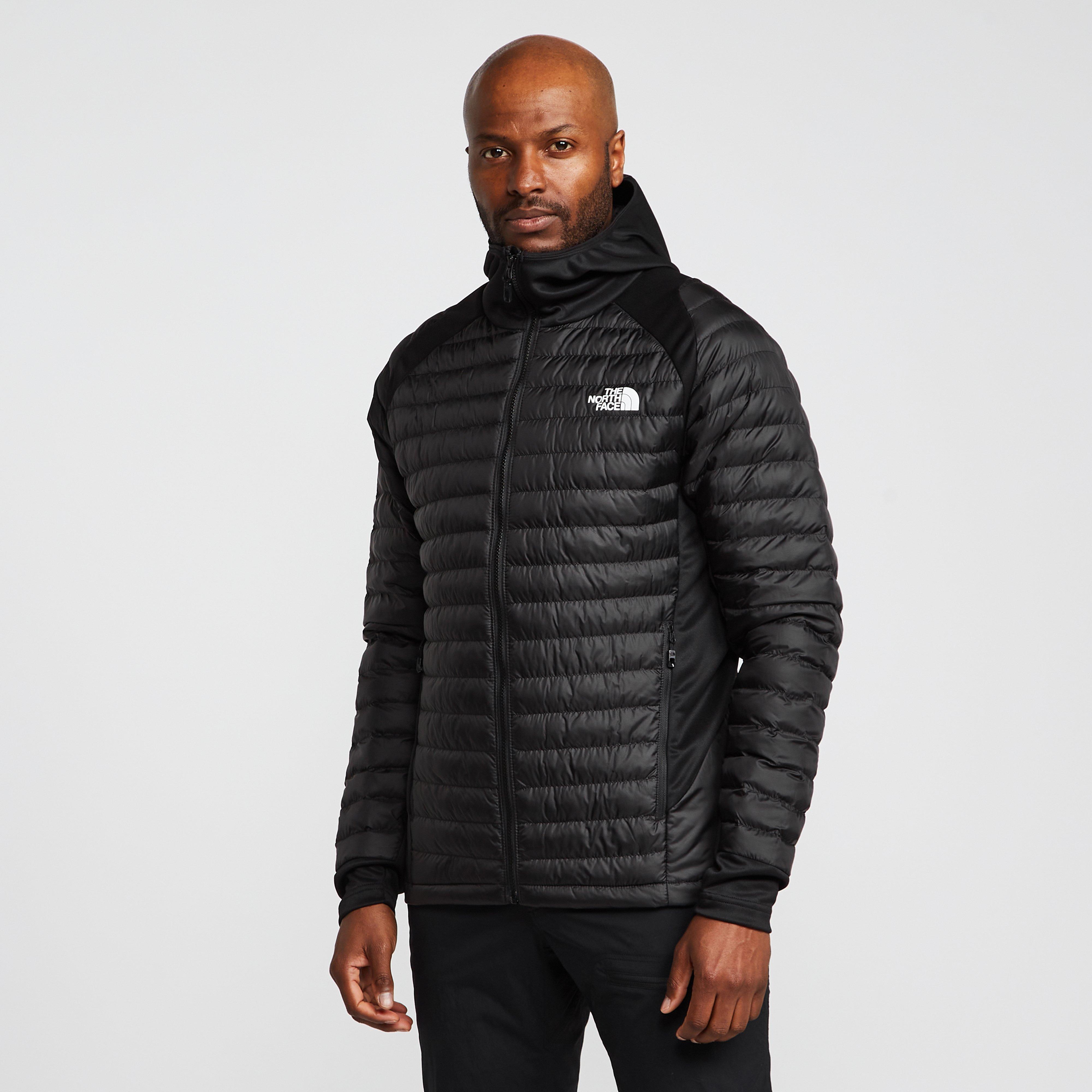 Men's Athletic Outdoor Hybrid Insulated Jacket, Black