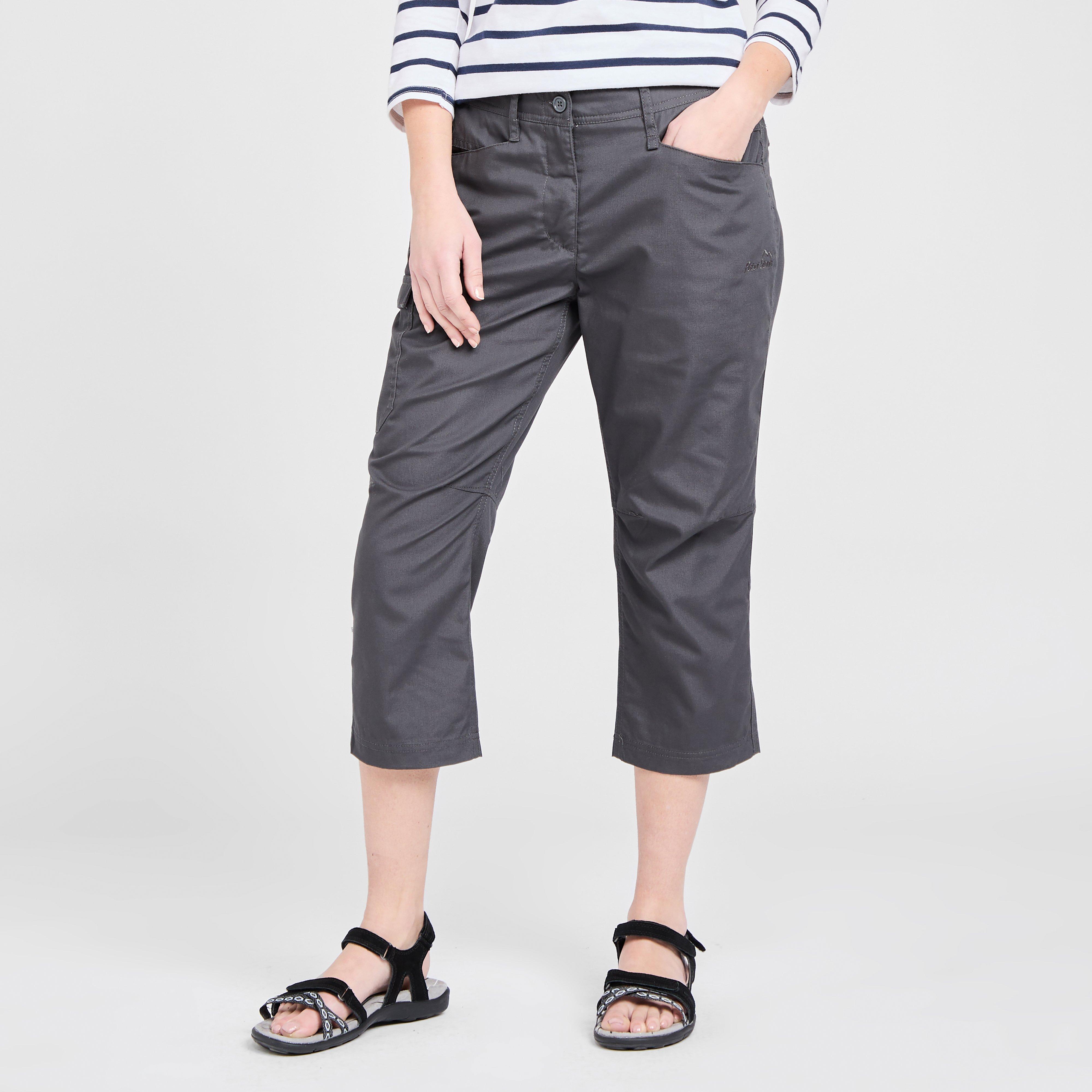 Peter Storm Women's Ramble Capri Trousers - Gry, GRY