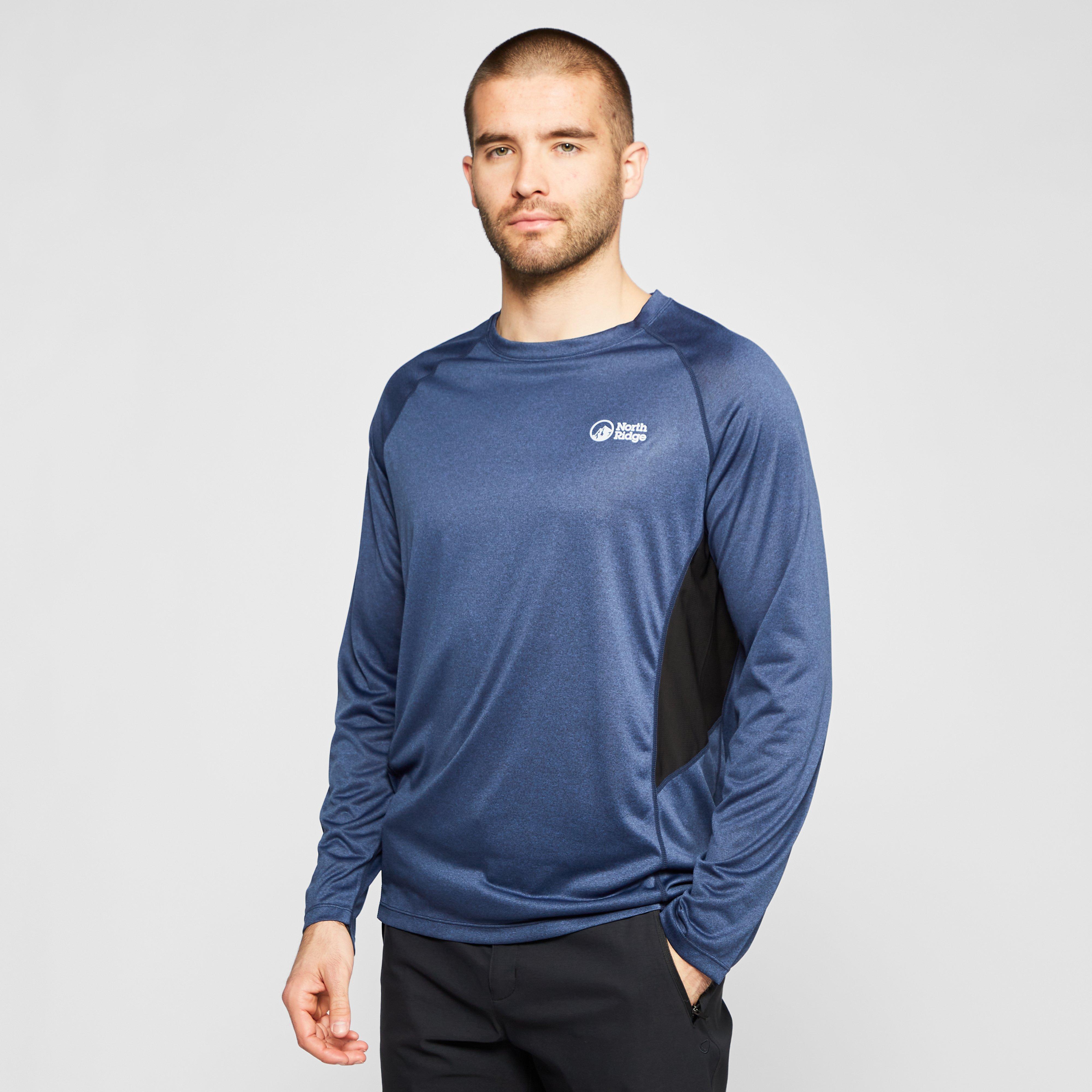 Men's Resistance Long Sleeve Baselayer Top, Navy