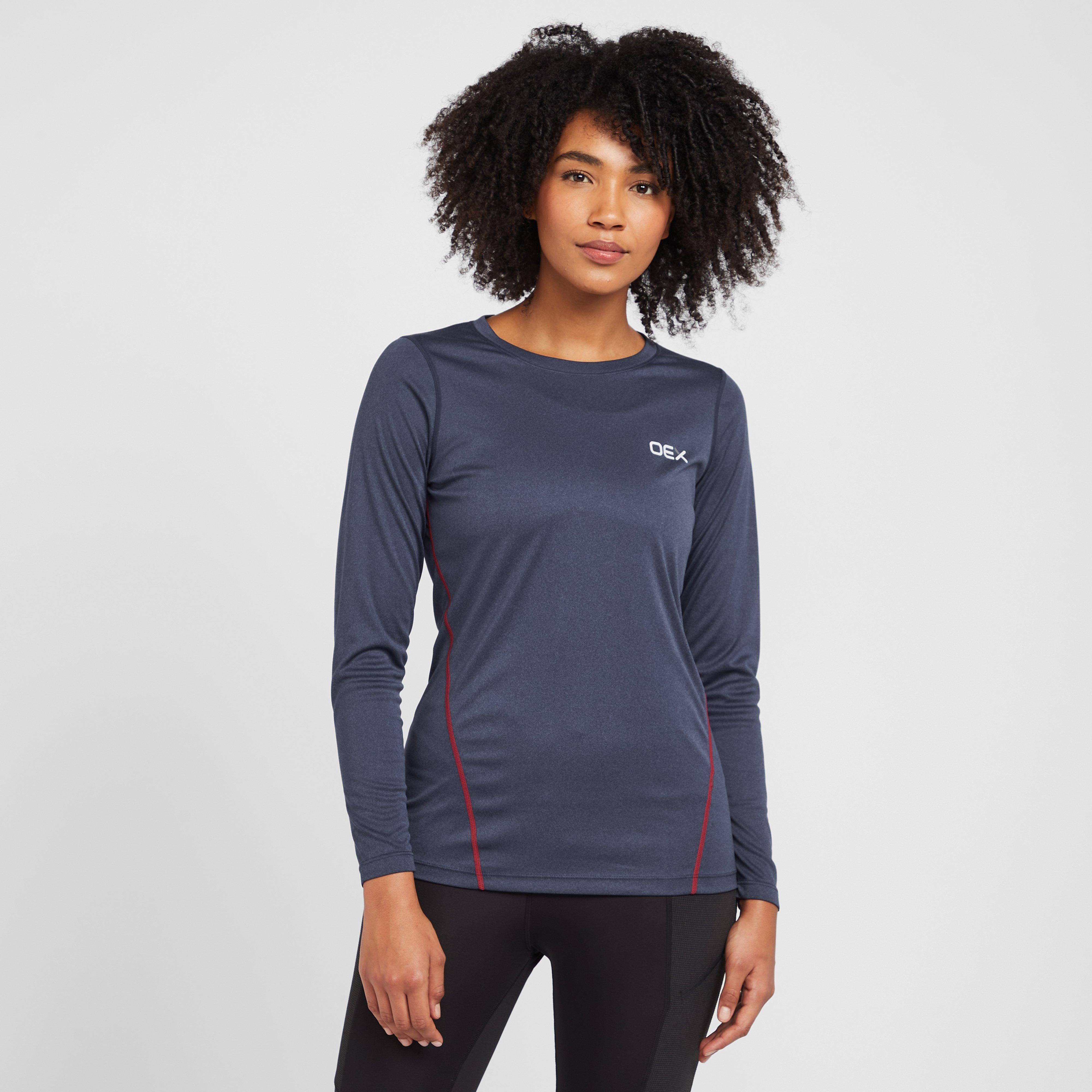 Click to view product details and reviews for Womens Breeze Long Sleeve Baselayer T Shirt Navy Navy.