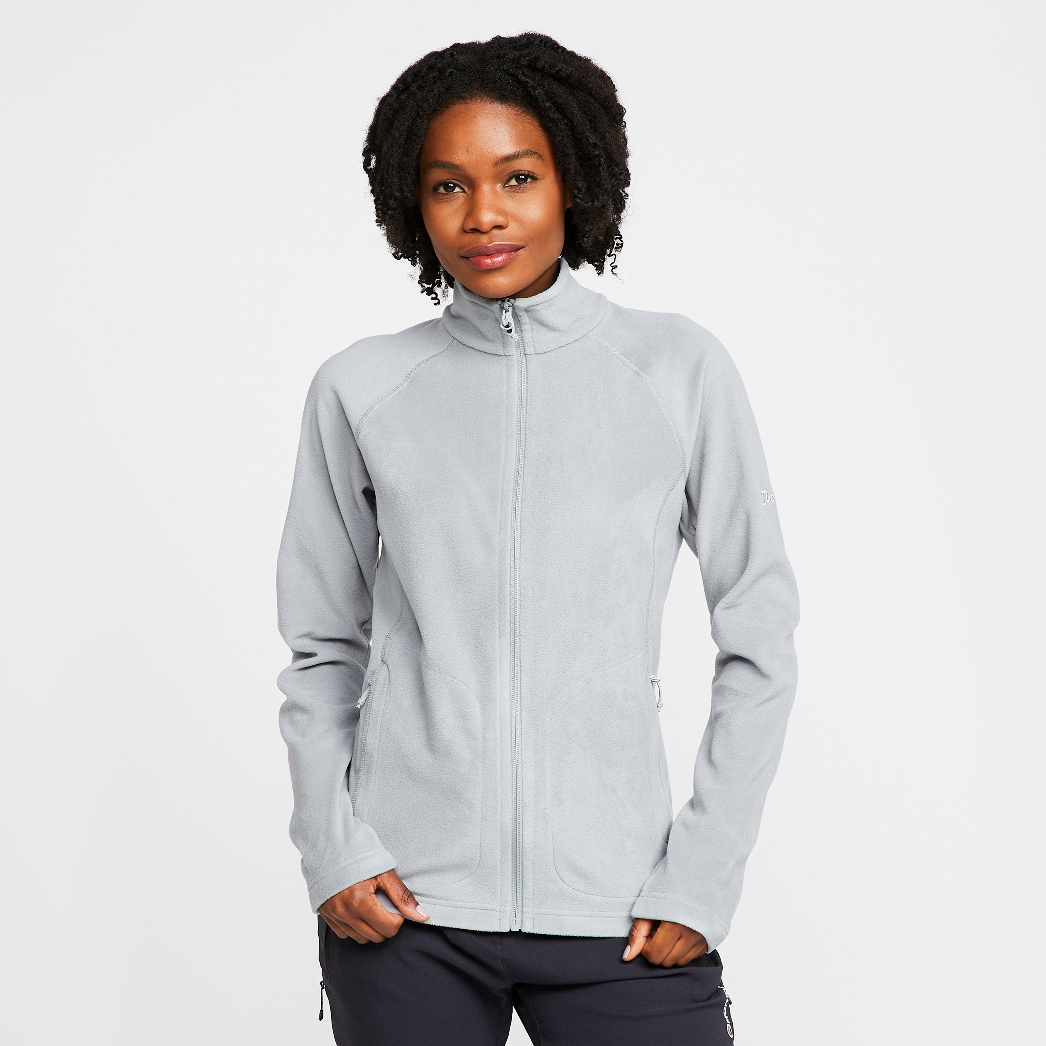 Berghaus Women's Hartsop Polartec Full Zip Fleece - Grey, Grey