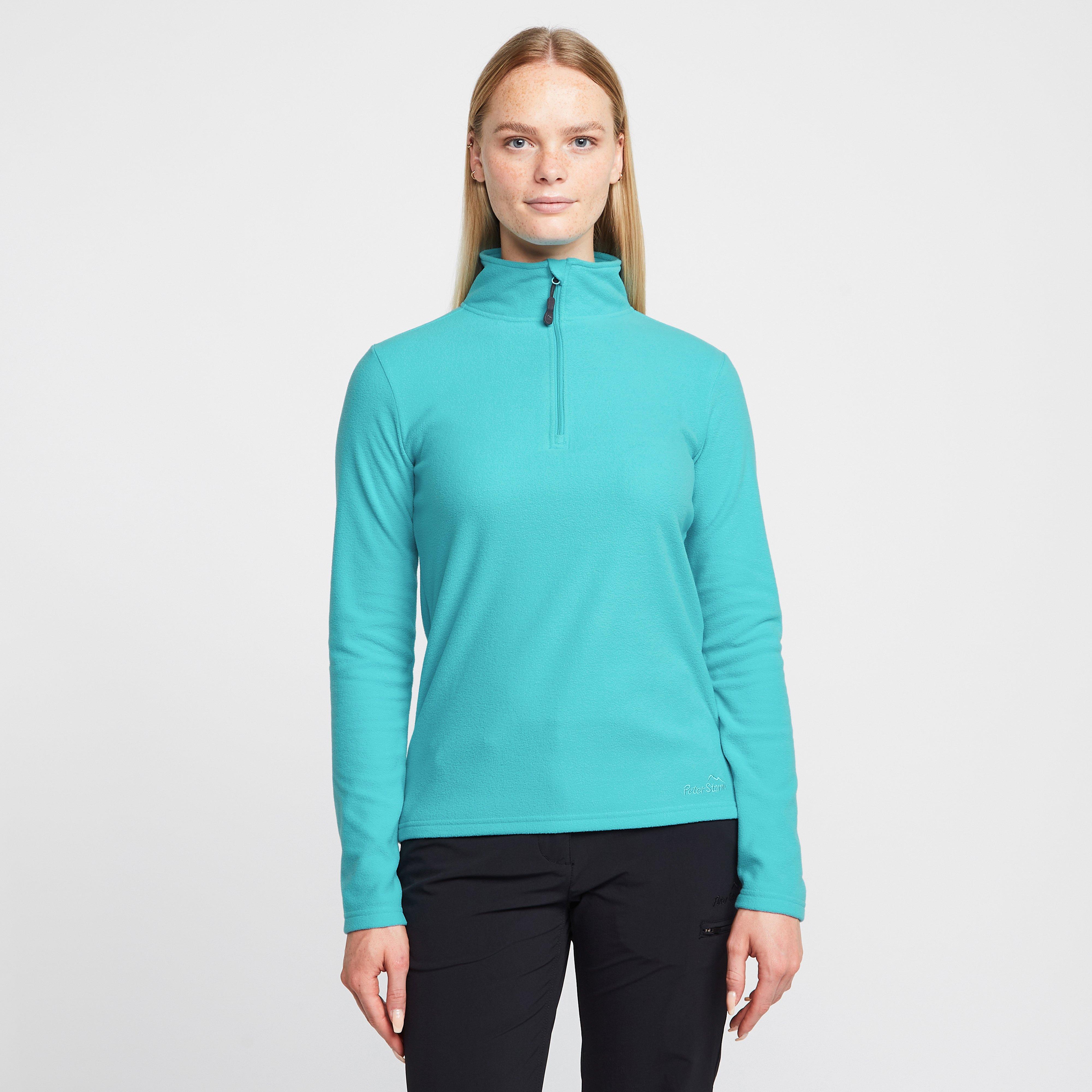 Peter Storm Womens Bracken Half Zip Fleece Blue, Blue