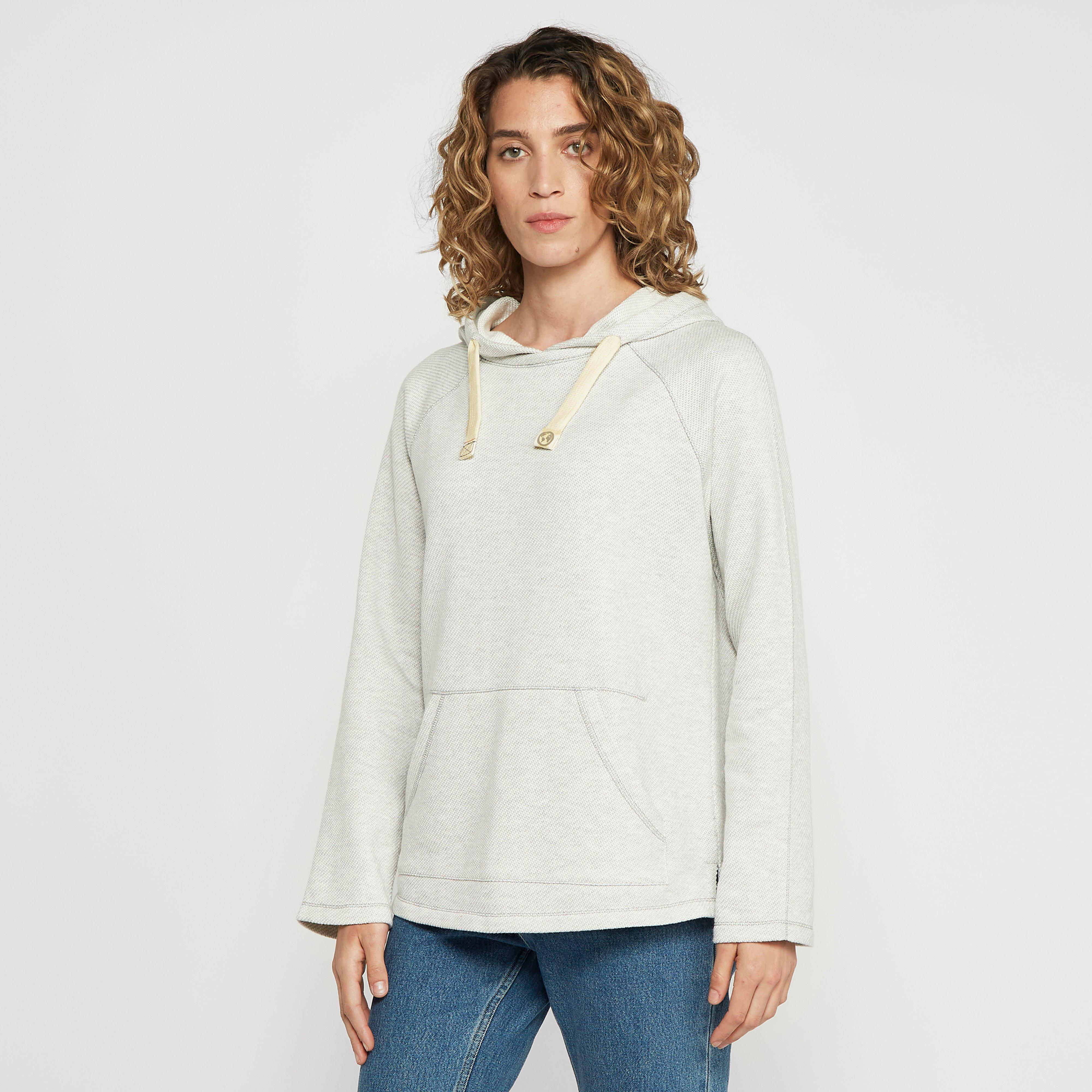 Women's Loopback Hoodie - White, White