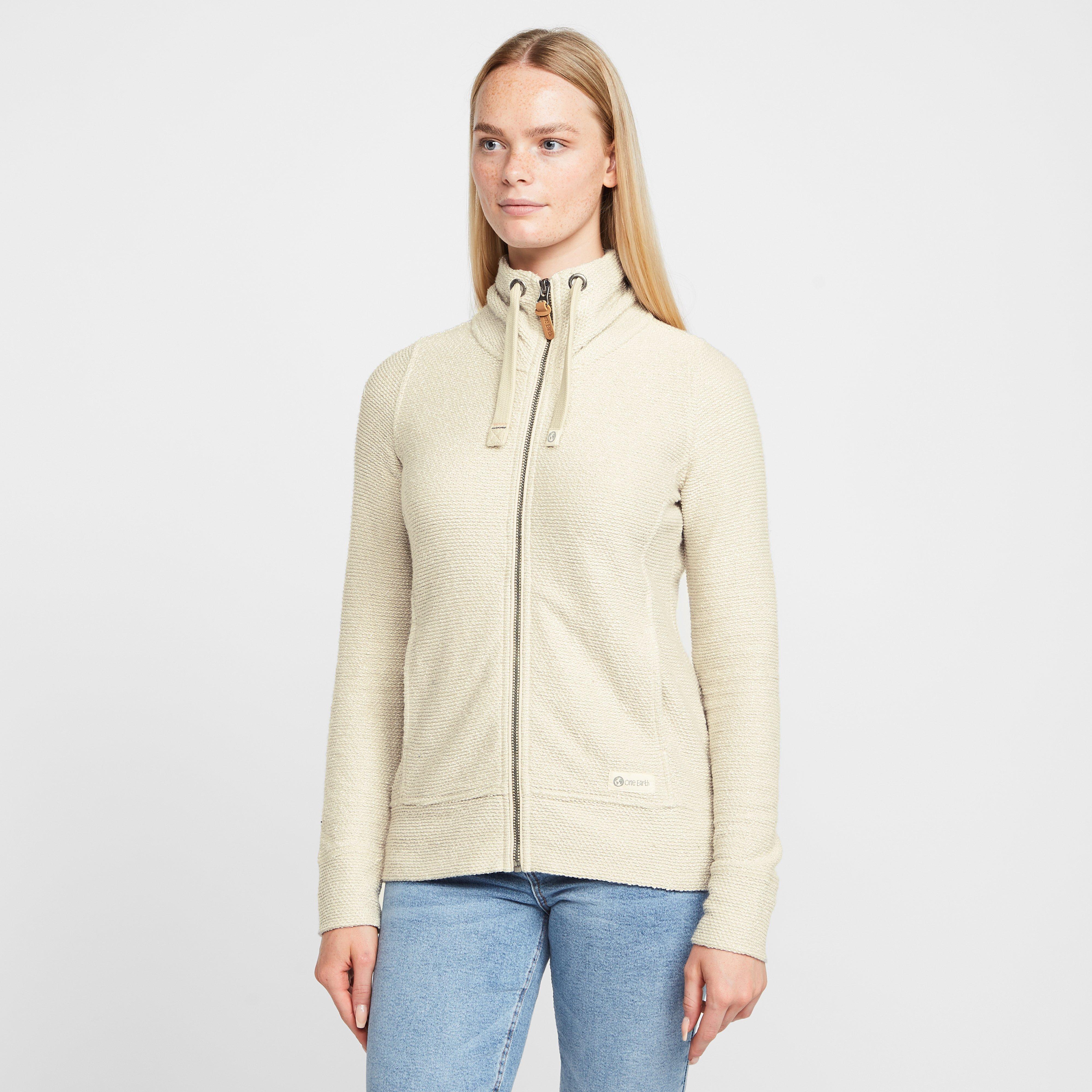 Women's Saunton Full Zip Jacket - Cream, Cream