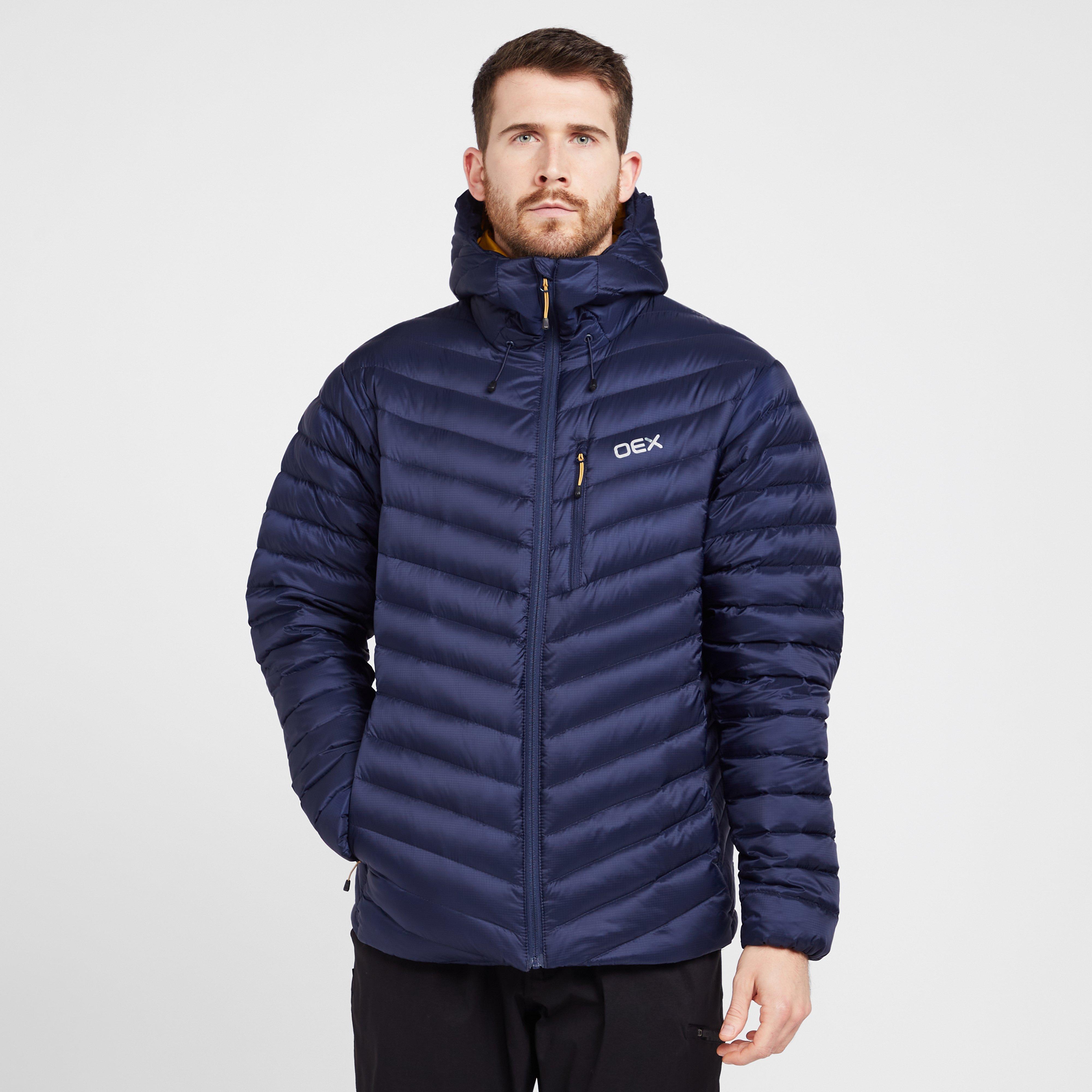 Oex Men's Kintra Down Jacket - Navy, Navy