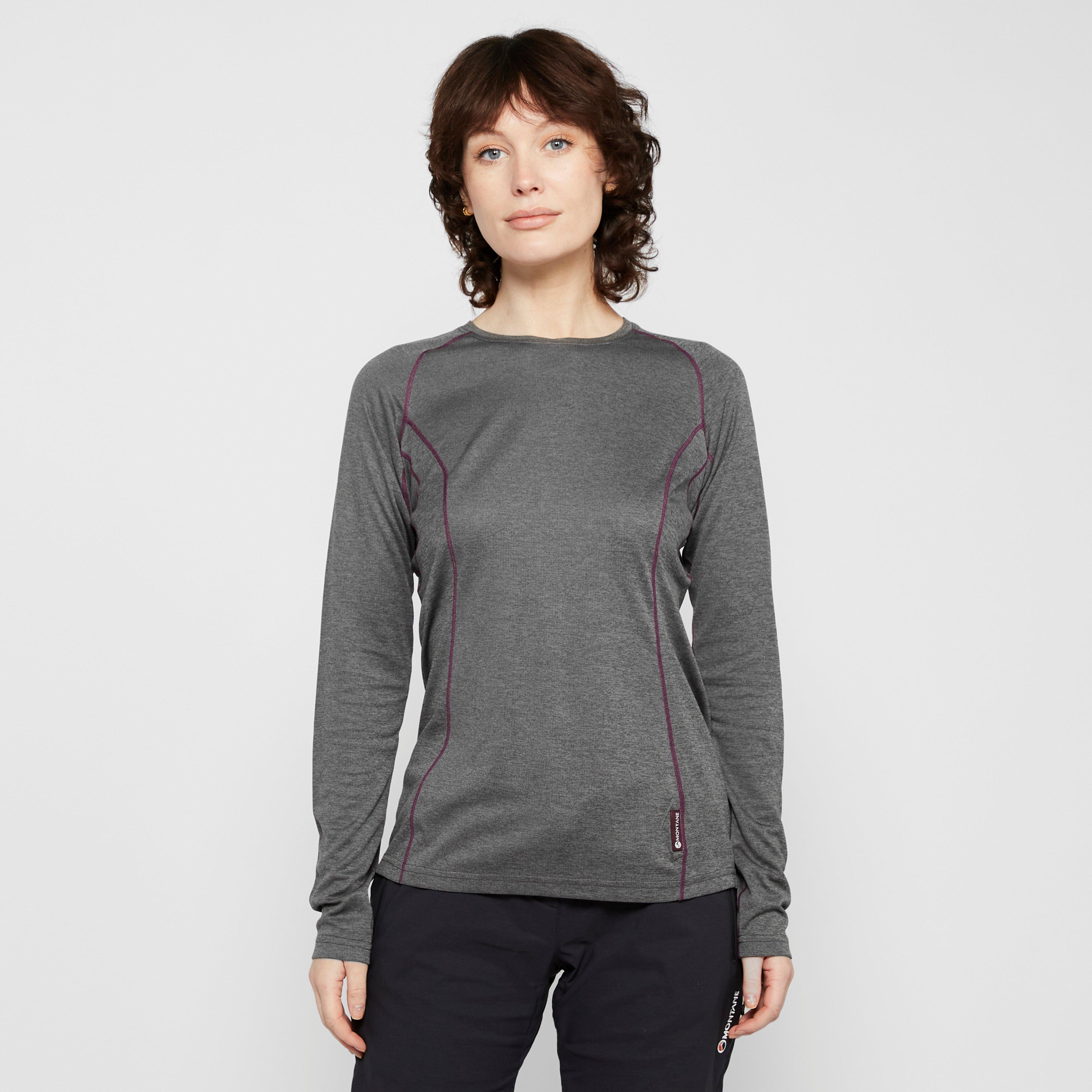 Women's Dart Long Sleeved T-Shirt - Grey, Grey