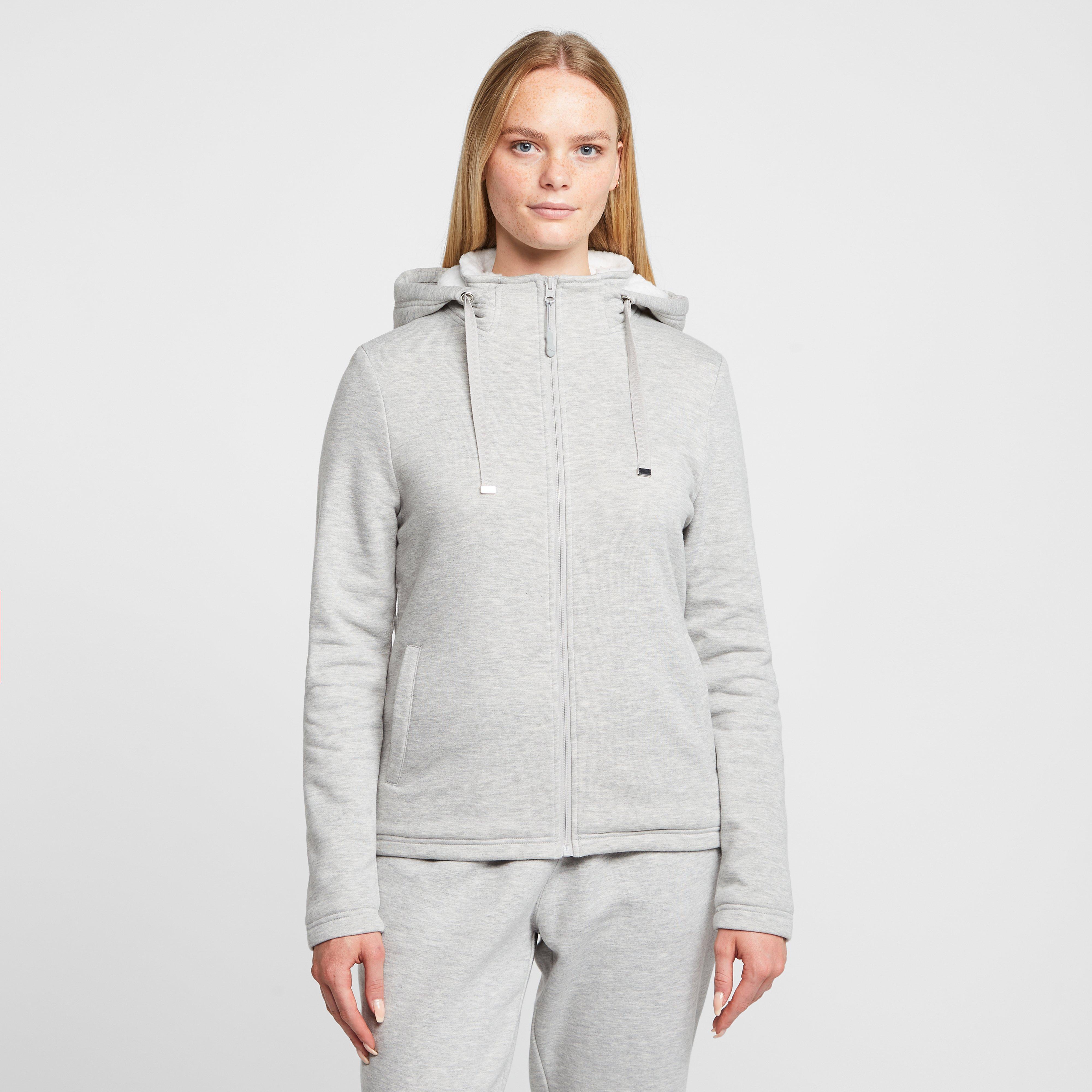 Women's Holran Full Zip Hoodie - Grey, Grey