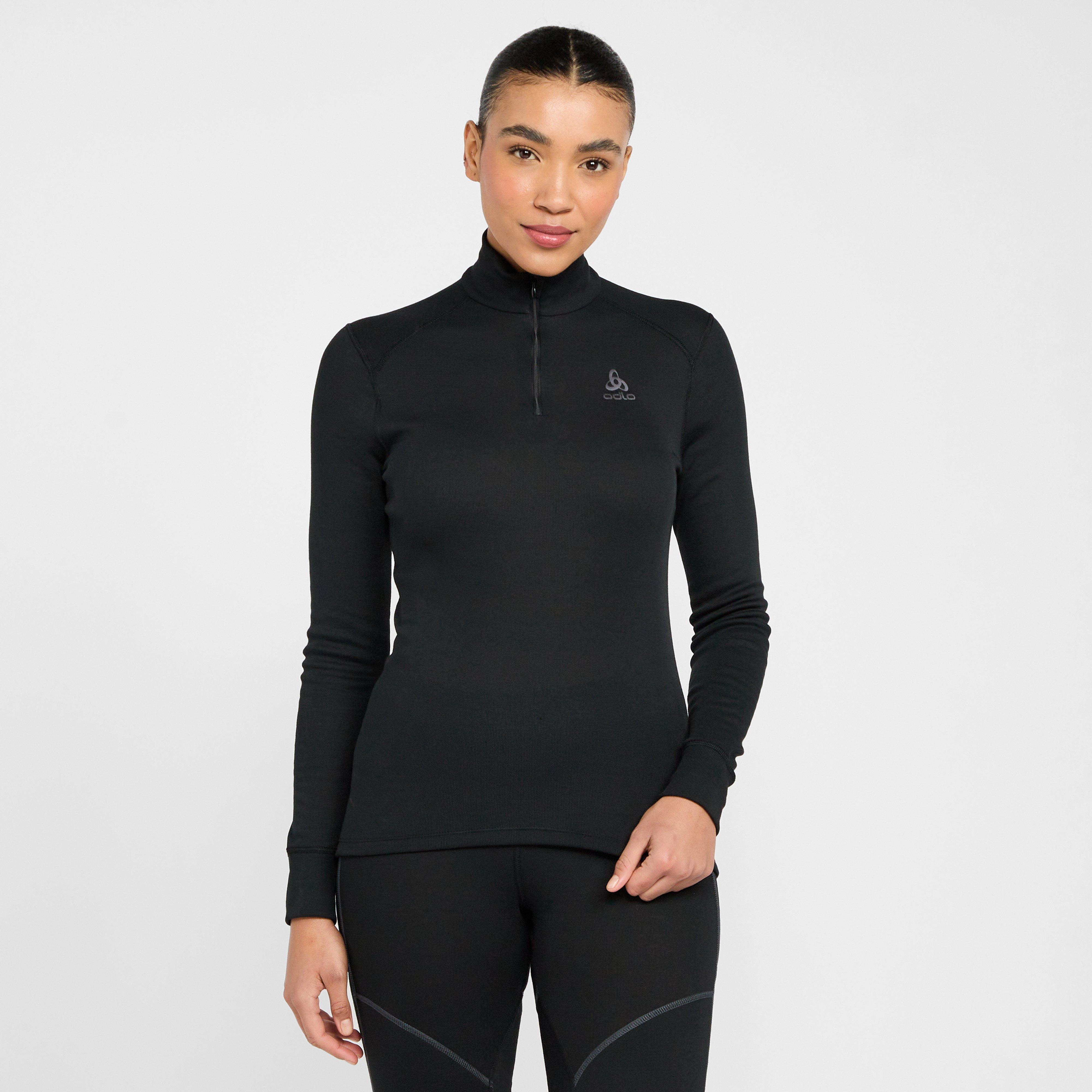 Womens Active Warm Eco Long Sleeve Baselayer Black Black