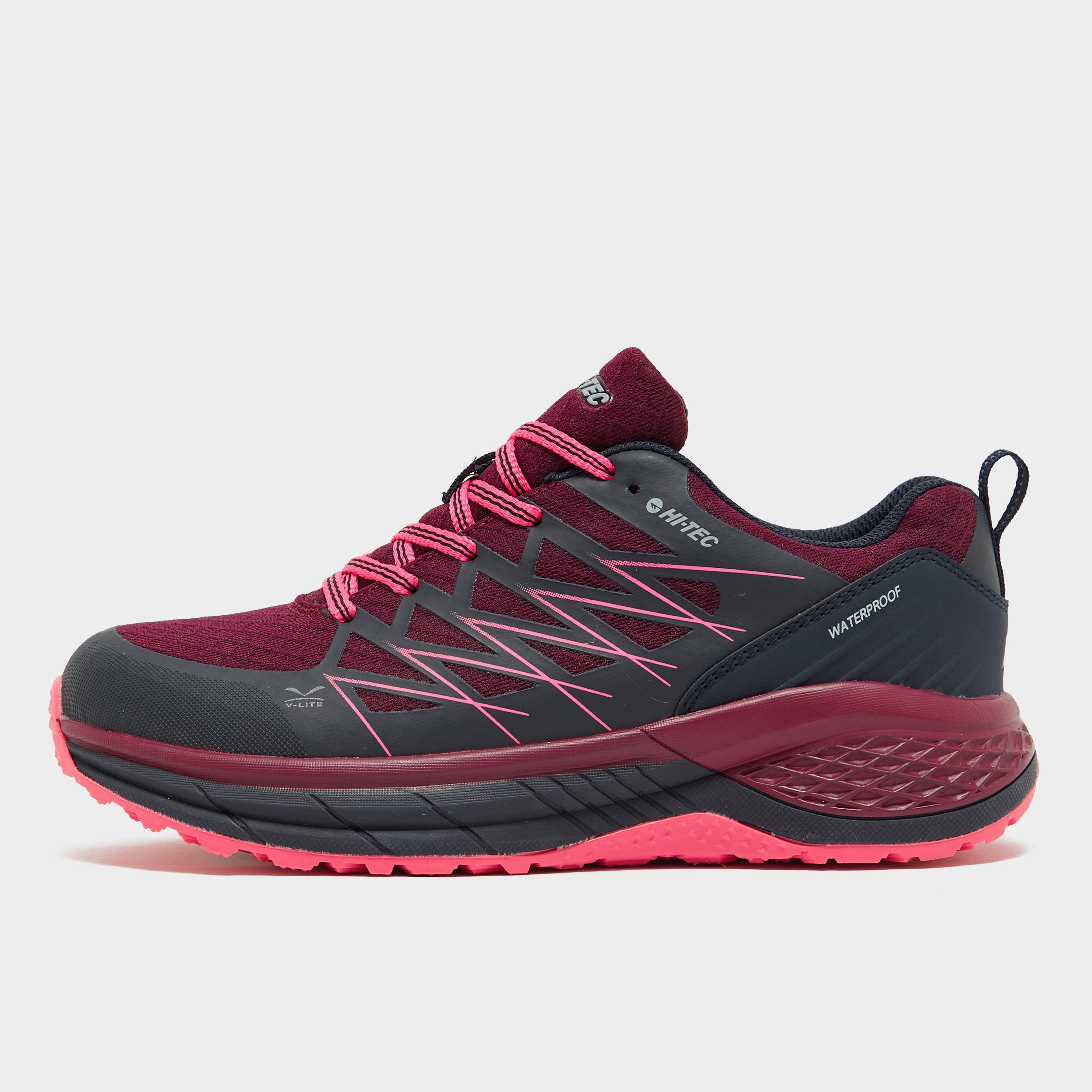 Women's Trail Ultra Low Waterproof Walking Shoe, Purple