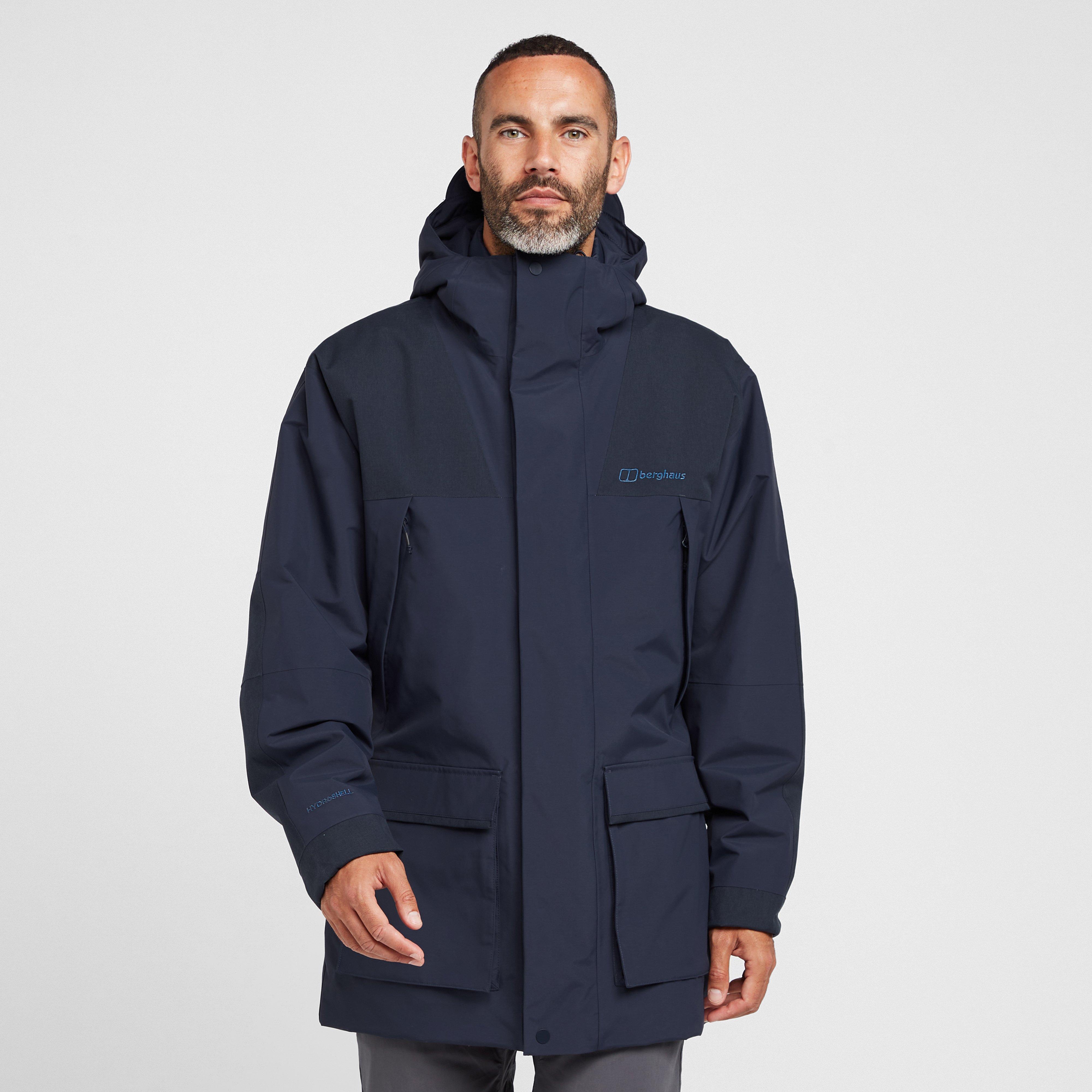 Men's Breccan Insulated Parka Jacket, Navy
