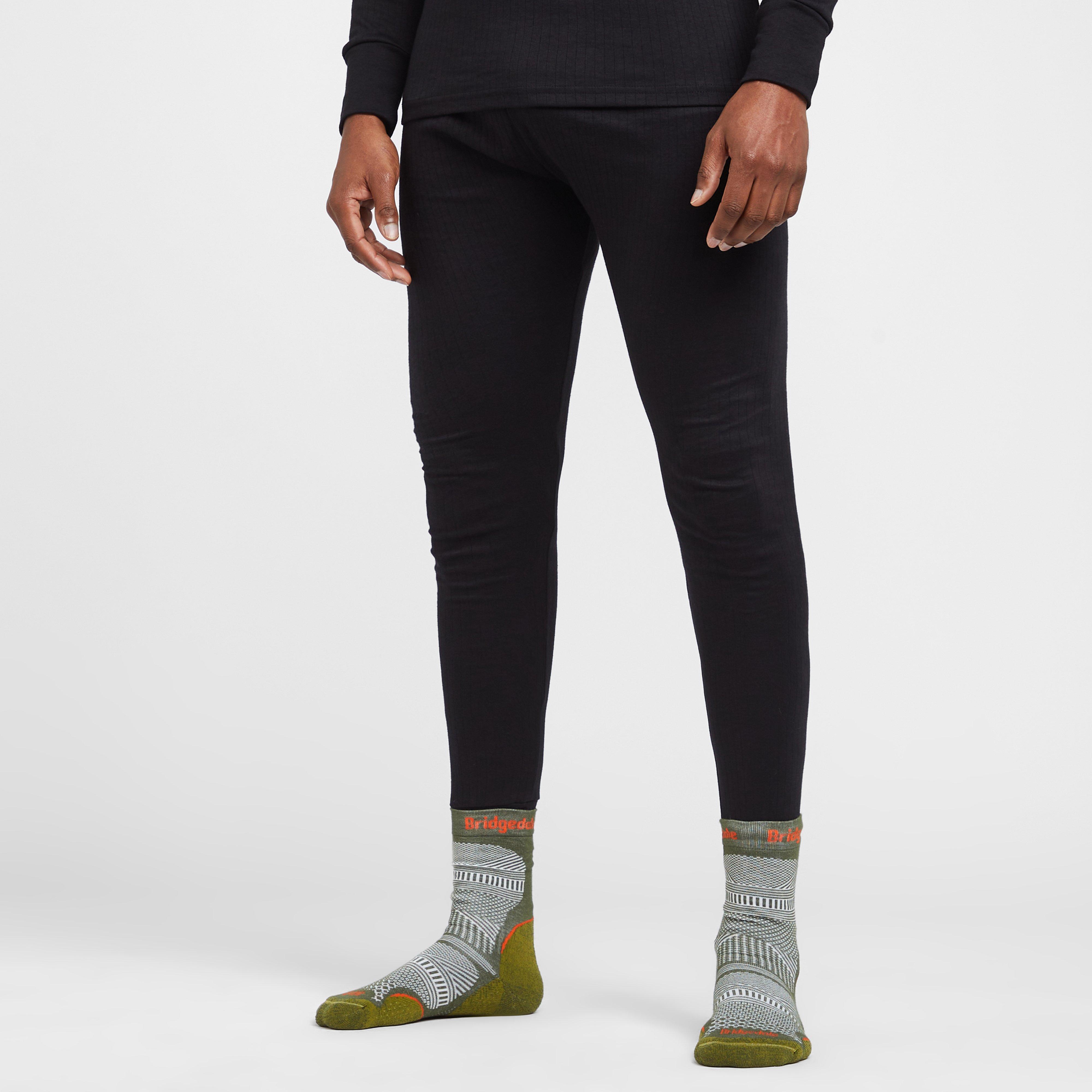 Men's Essential Long Johns - Black, Black