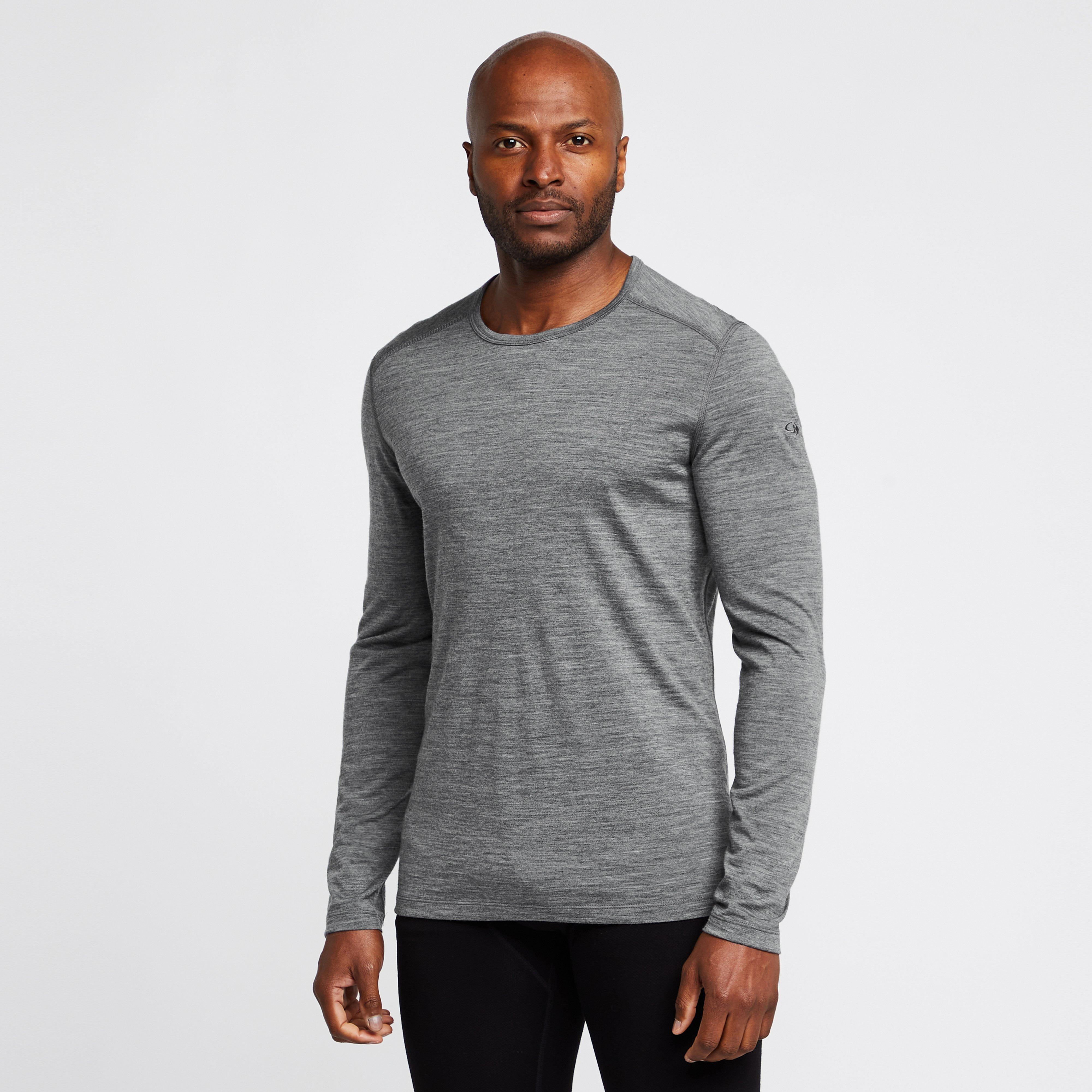 Icebreaker Men's 200 Long Sleeve Crew Baselayer - Mgy, MGY