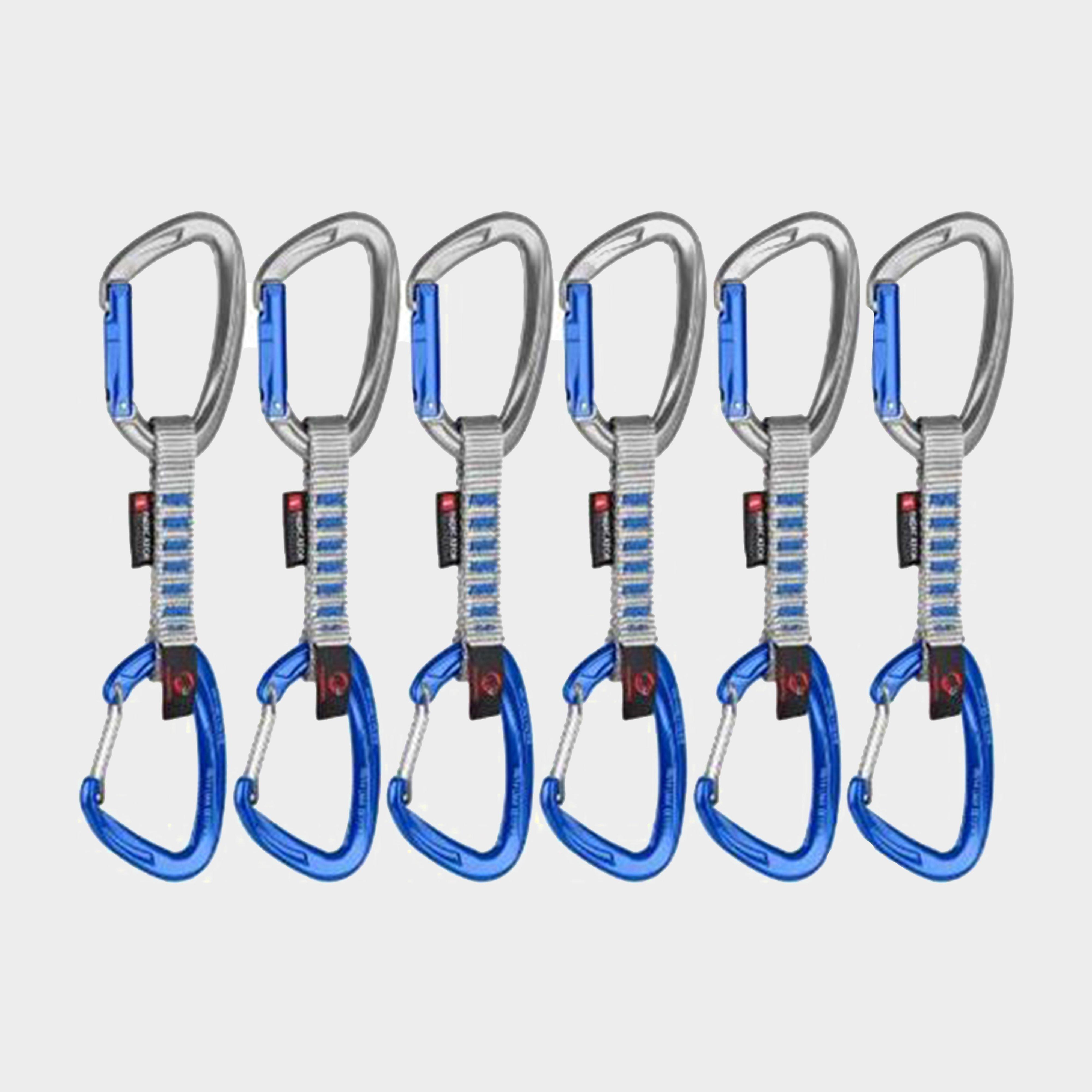 Crag Keylock 10Cm Quickdraws 6-Pack - Blue, Blue