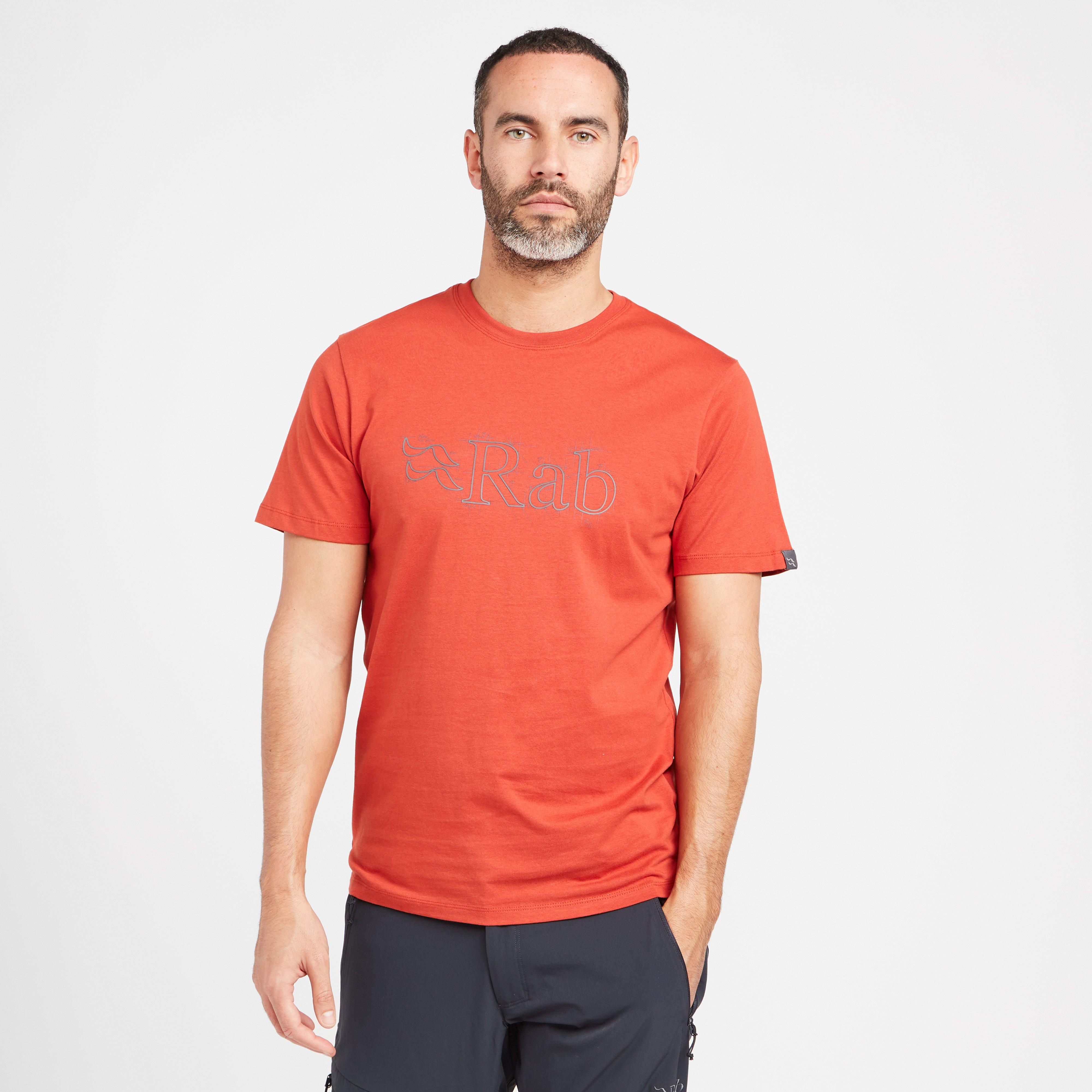 Rab Men's Stance Sketch Short Sleeve T-Shirt - Red, Red