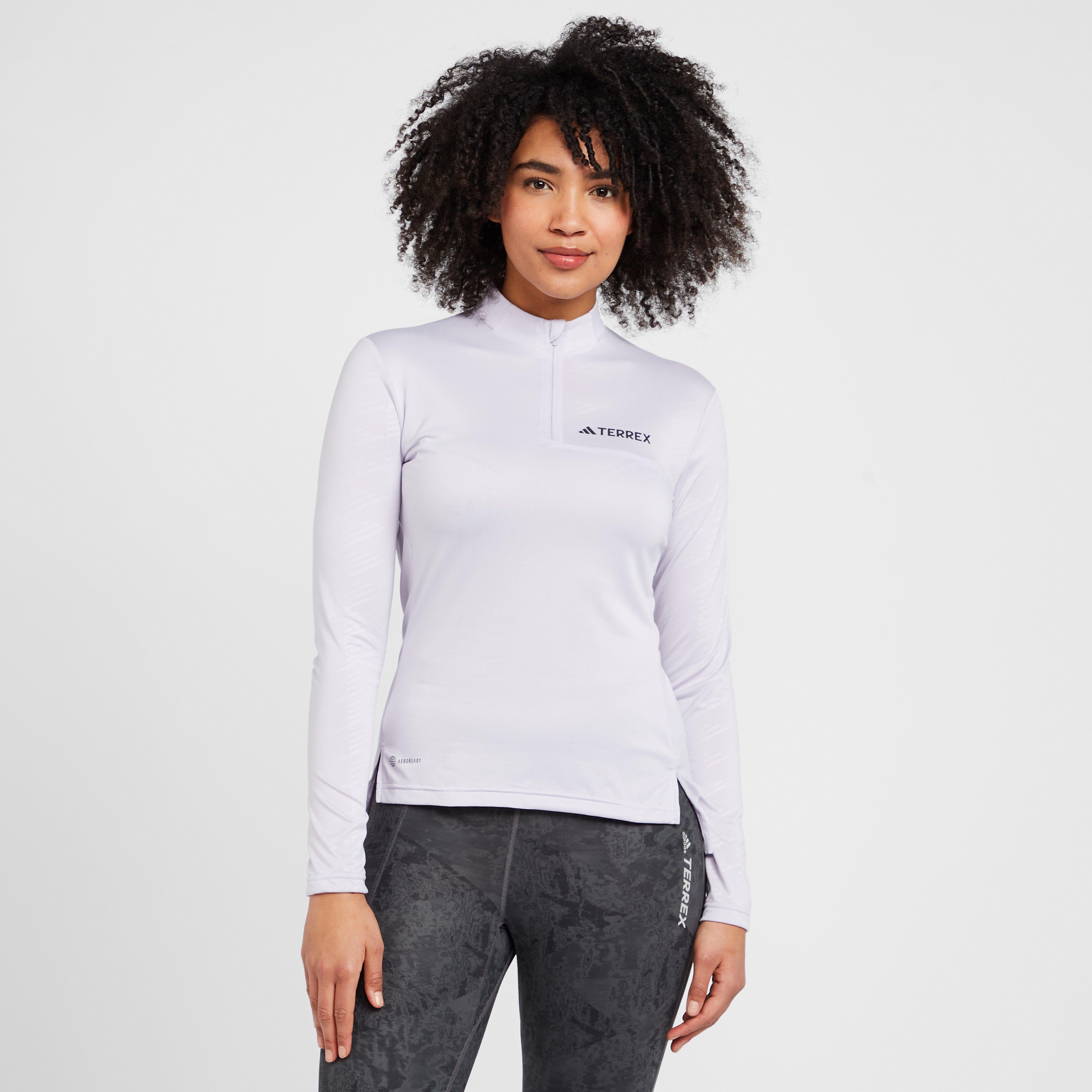 Women's Multi Half-Zip Top, Purple