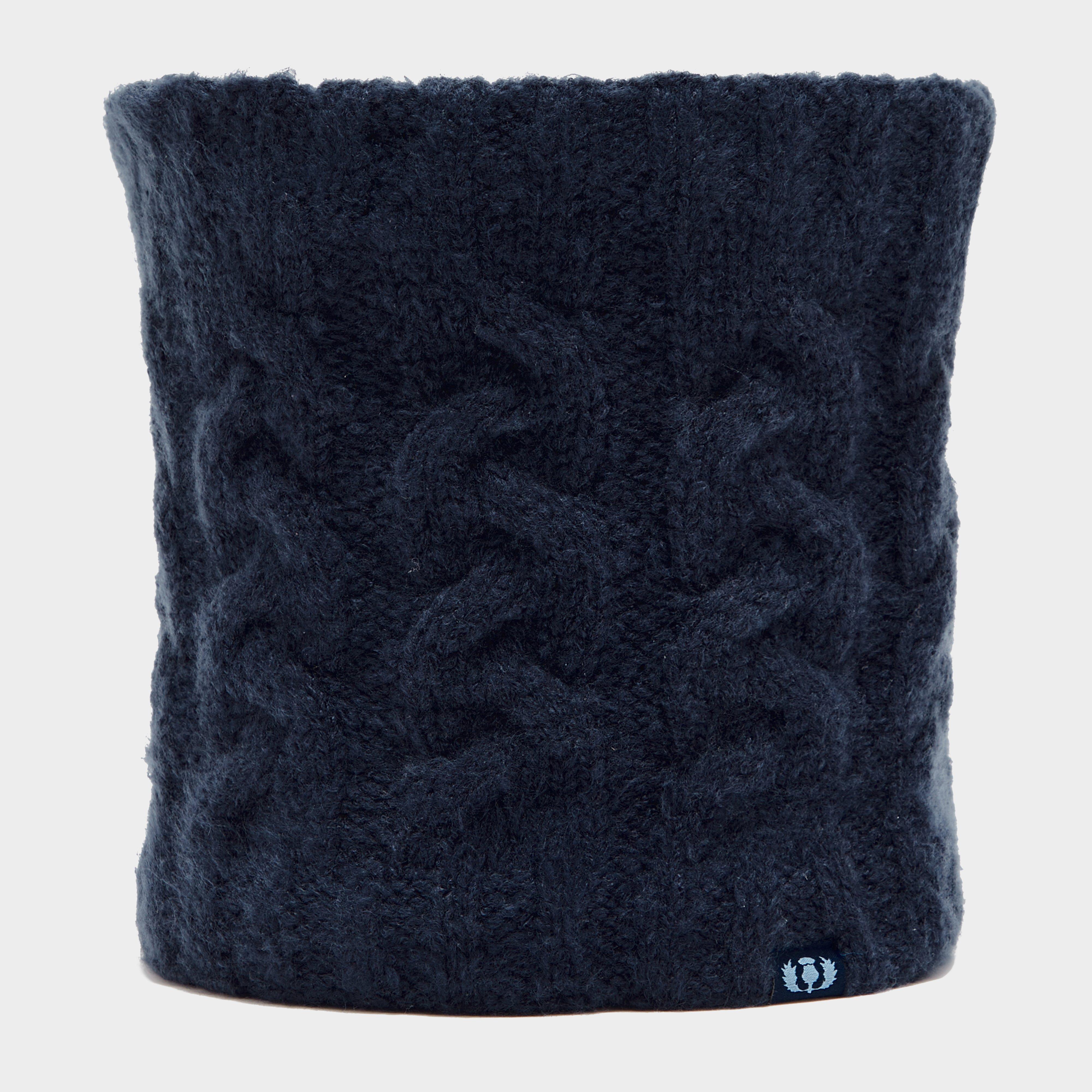 Adults' Knitted Snood - Navy, Navy