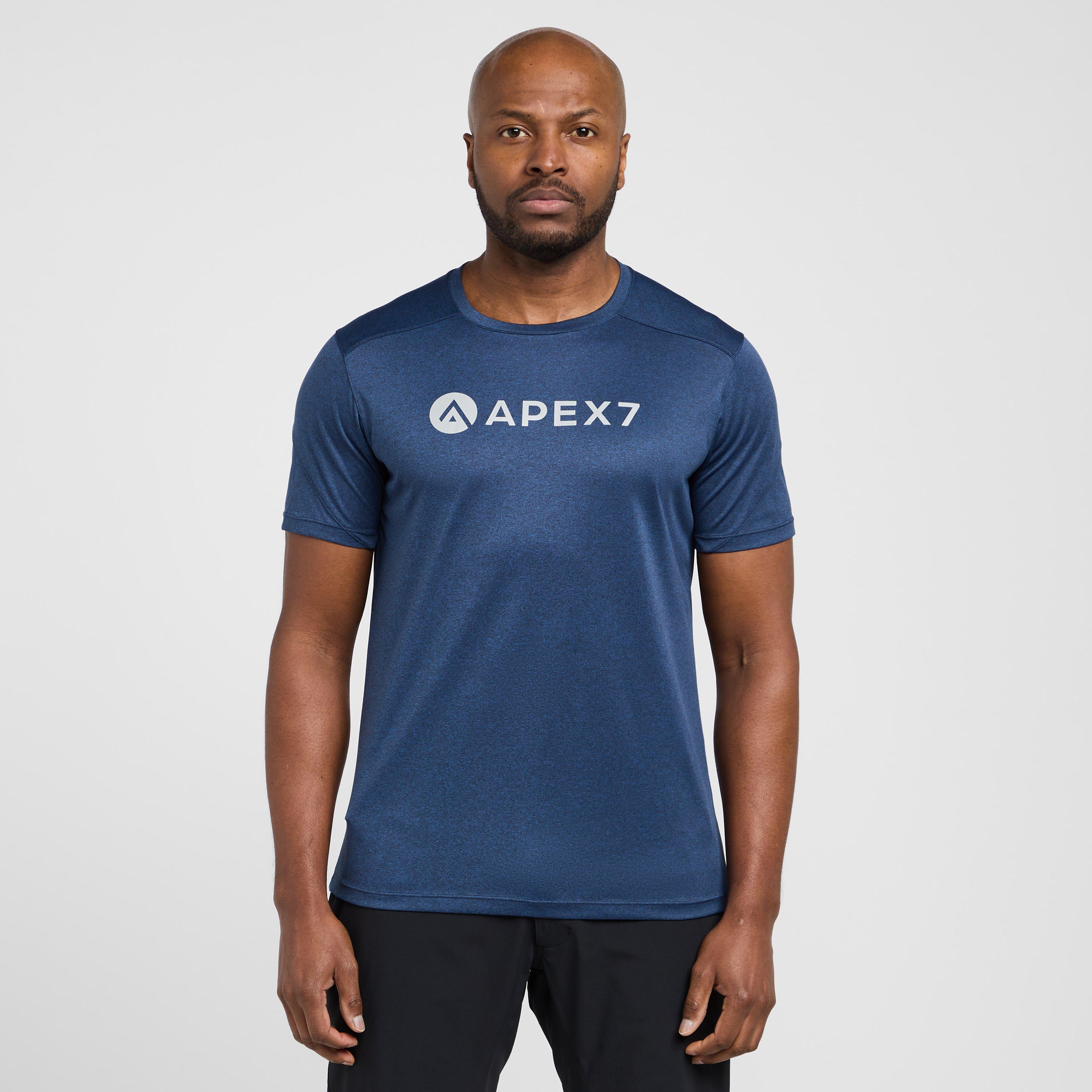 Blacks Apex7 Xenon Short Sleeve Tech T-Shirt, Navy