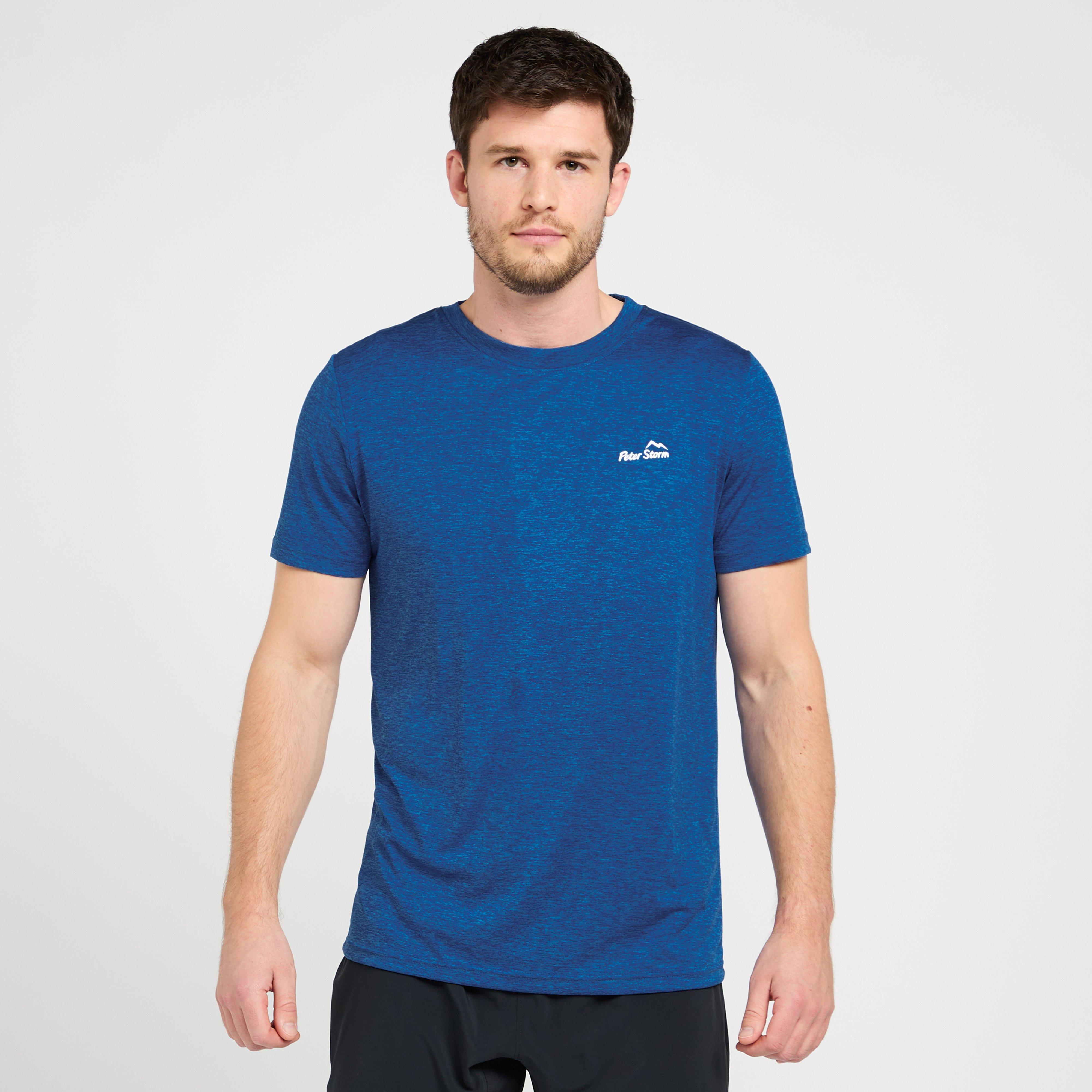 Men's Active Short Sleeve T-Shirt - Blue, Blue