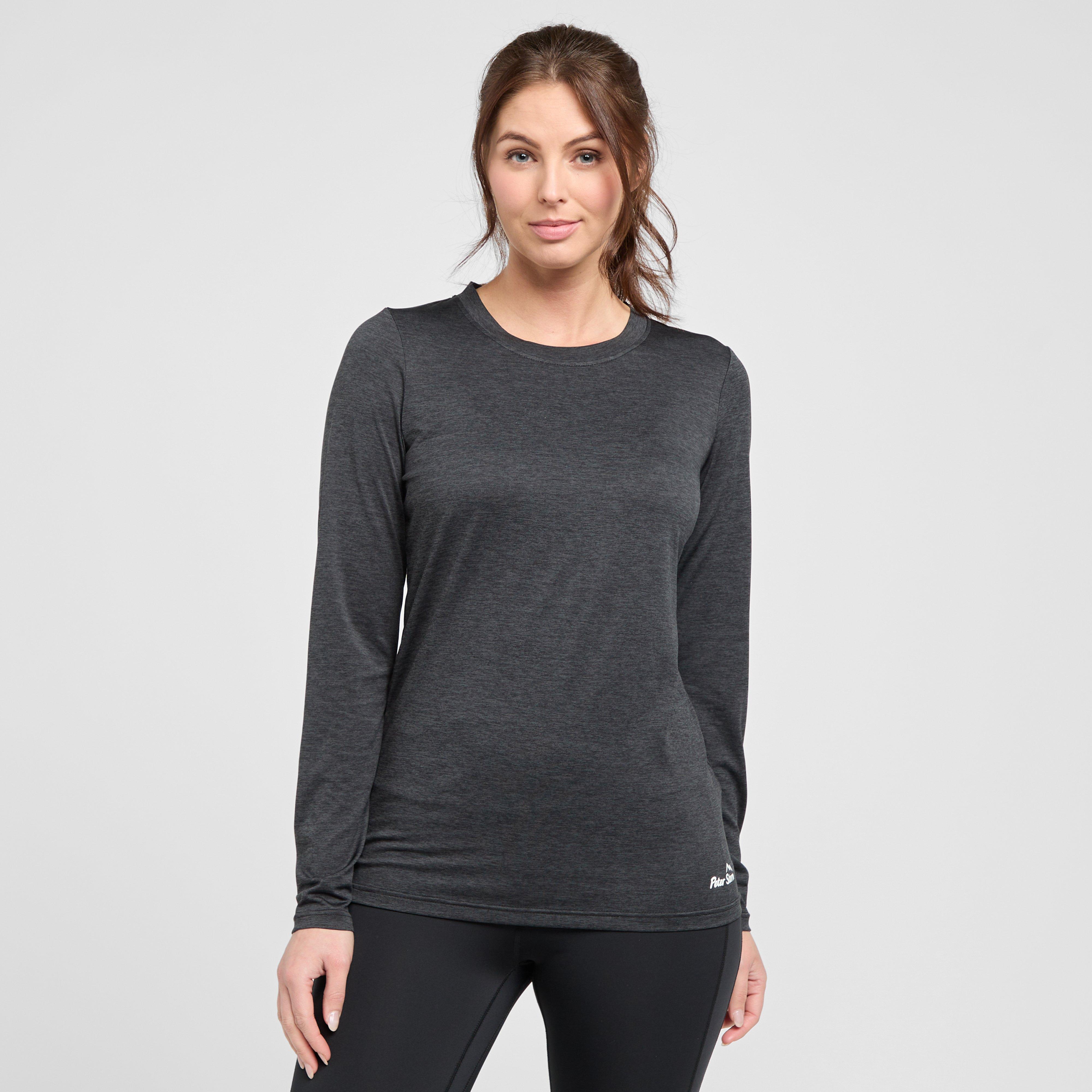 Women's Active Long Sleeve T-Shirt - Black, Black